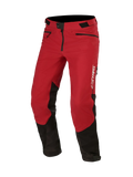 Alpinestars Nevada Pants, Rio Red and Black MTB cycling pants with water-repellent softshell and zippered side ventilation.