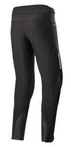 Alpinestars Nevada 2 Thermal Pants, MTB Cycling, Man, Black, Insulated Softshell, Windproof and Water-Repellent, Rear View.