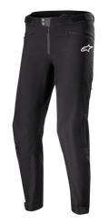 Alpinestars Nevada 2 Thermal Pants, Men's Black MTB Cycling Pants, Windproof Softshell with Microfleece Lining and White Logo