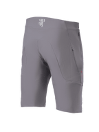 Alpinestars A-Aria Elite Shorts, Men's MTB Shorts in Dark Gray with zippered pockets and performance stretch fabric.