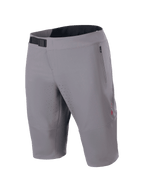 Alpinestars A-Aria Elite MTB Shorts, Men's Dark Gray performance cycling shorts with magnetic buckle and laser-cut vents.