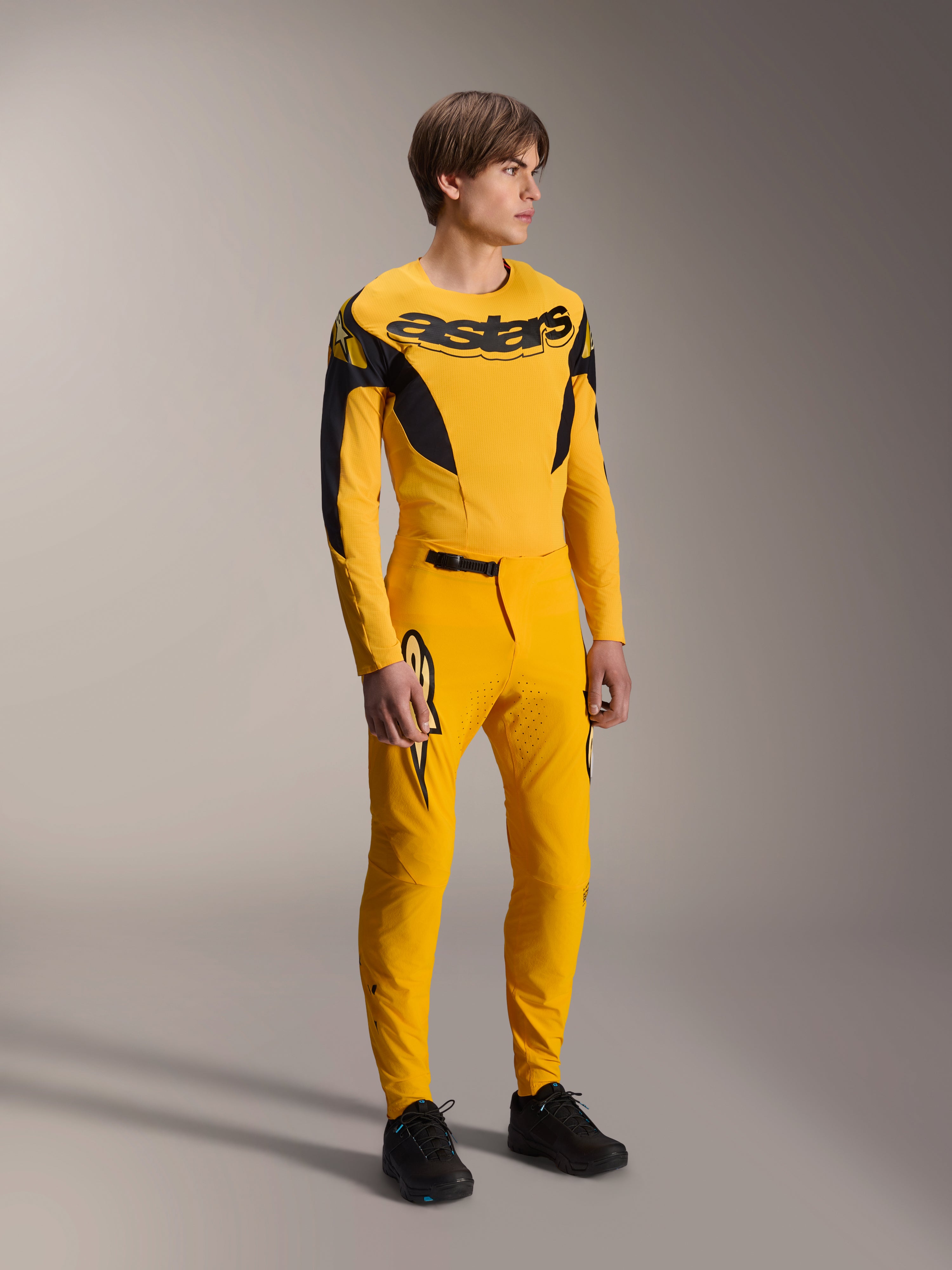 Salsation Wear イエロー！上(M)下(L)セット！ Limited Edition A-Supra Melt Gold - Cycling Jersey | Alpinestars®