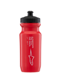 Alpinestars Ogov 20oz Water Bottle, Red and Black, BPA-free plastic with hands-free valve for MTB trail cycling.