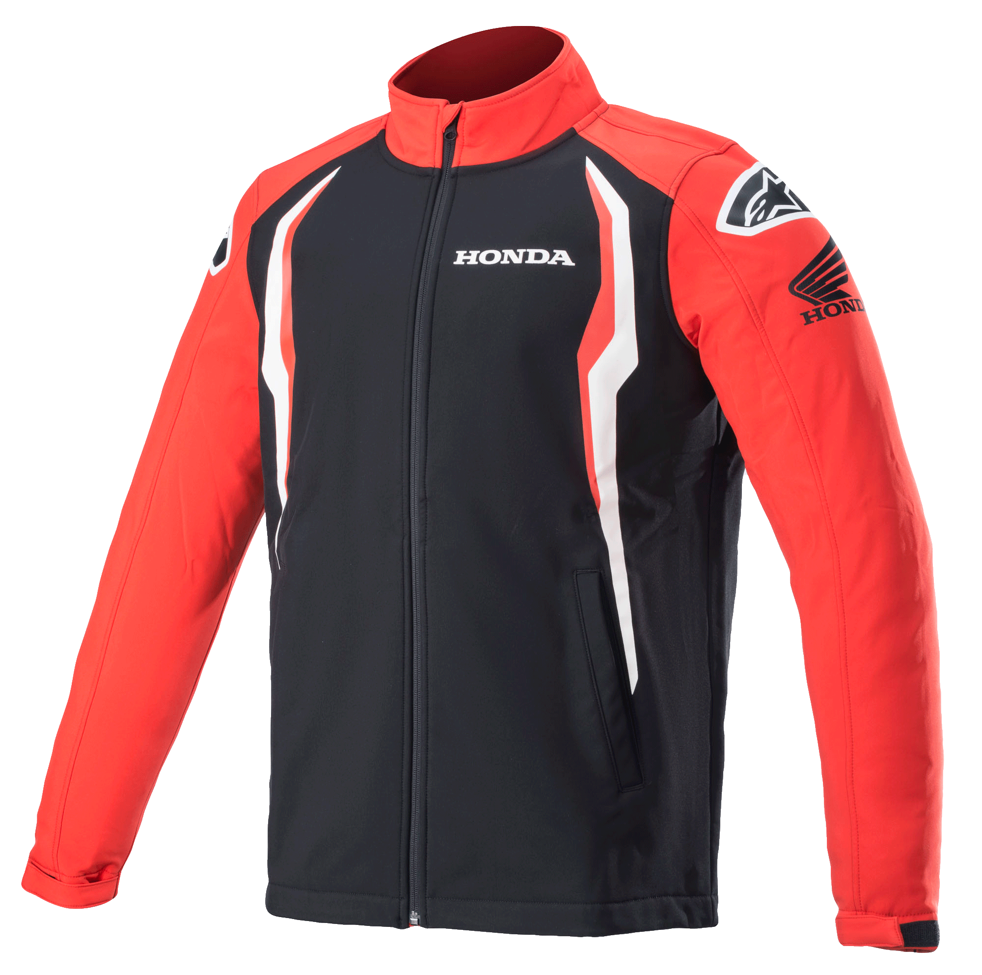 Alpinestars US Honda Softshell Jacket Alpinestars L Red Black