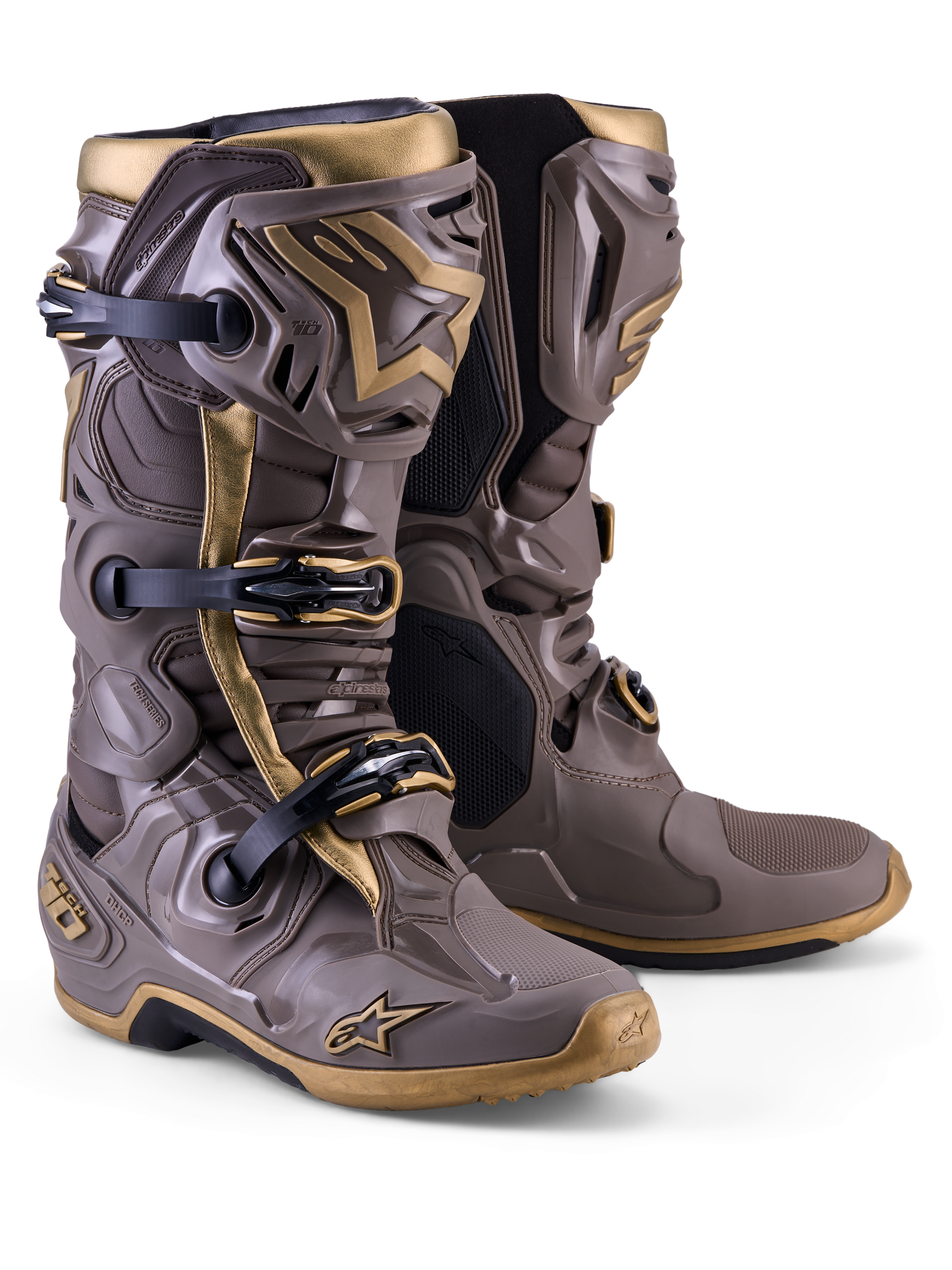 Limited Edition Tech 10 Air Gold Boots