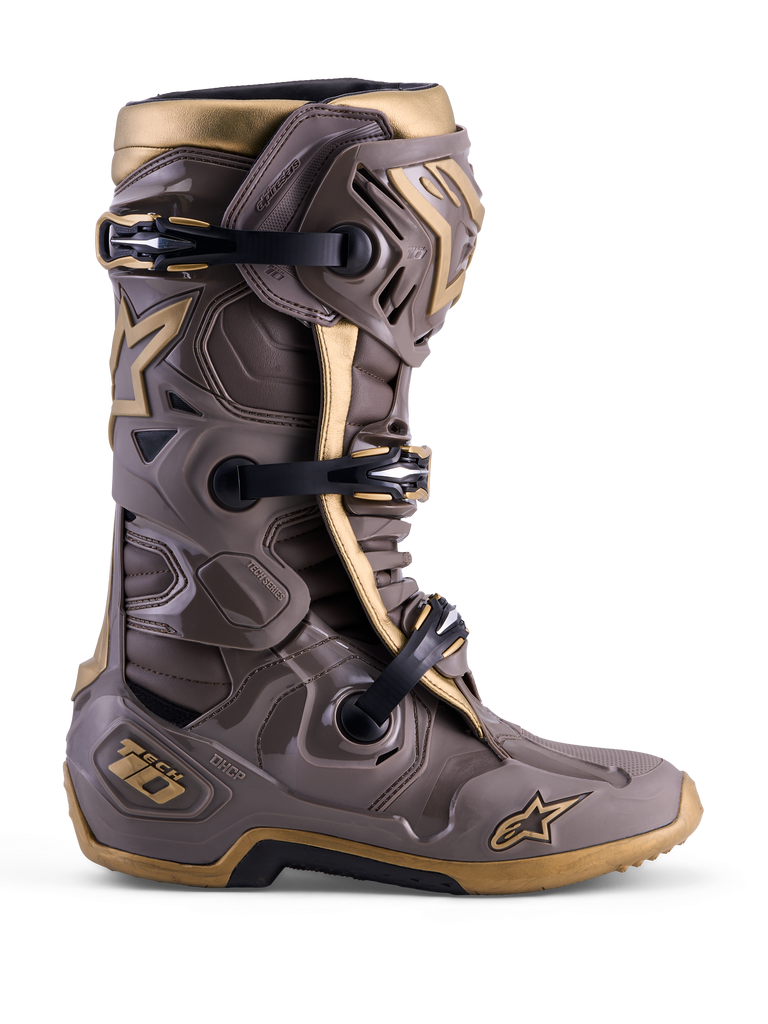 Limited Edition Tech 10 Air Gold Boots