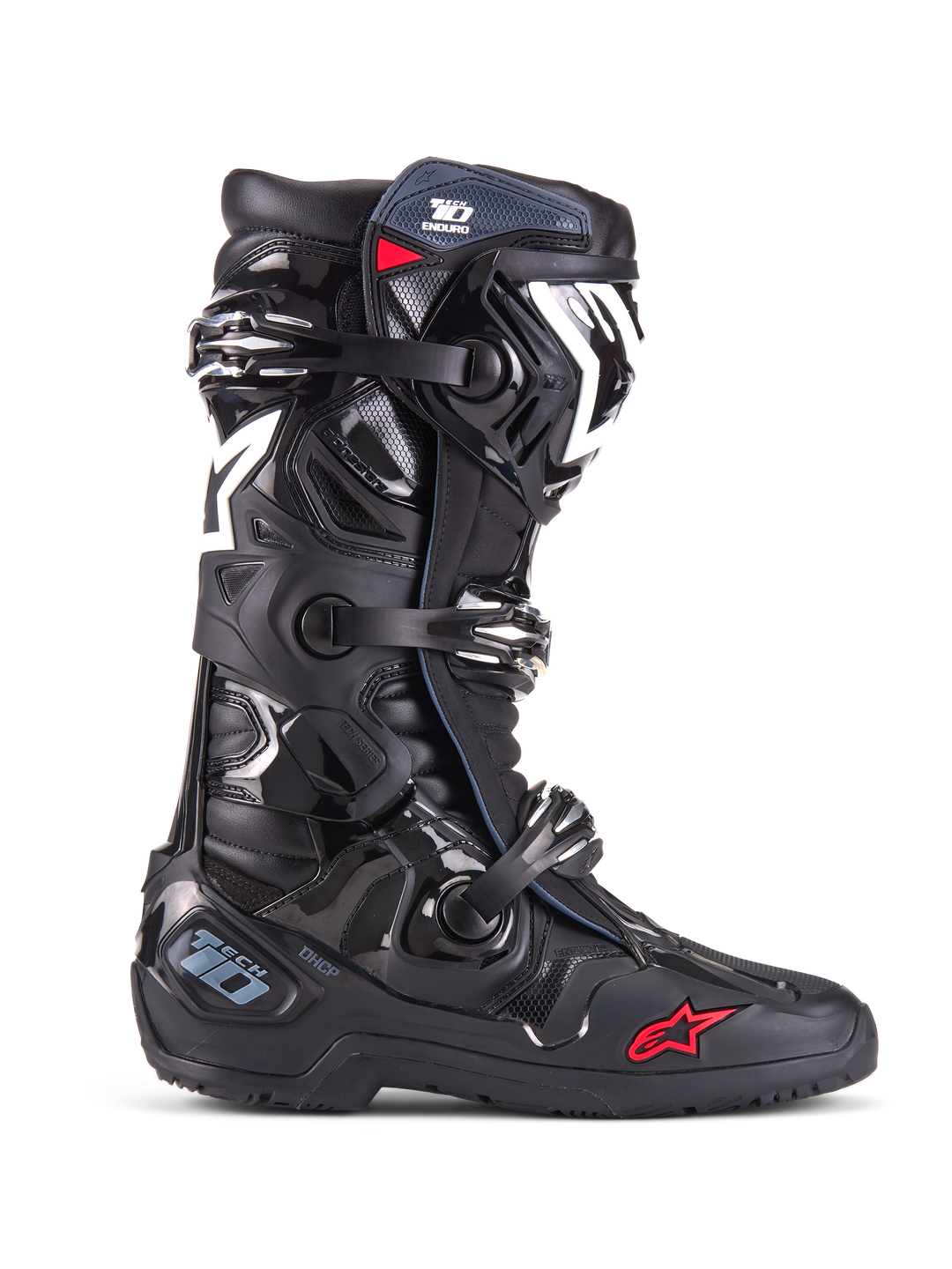 Technical Riding Shoes Tech 10 Enduro Boots - Black MOTOCROSS Boots | Alpinestars