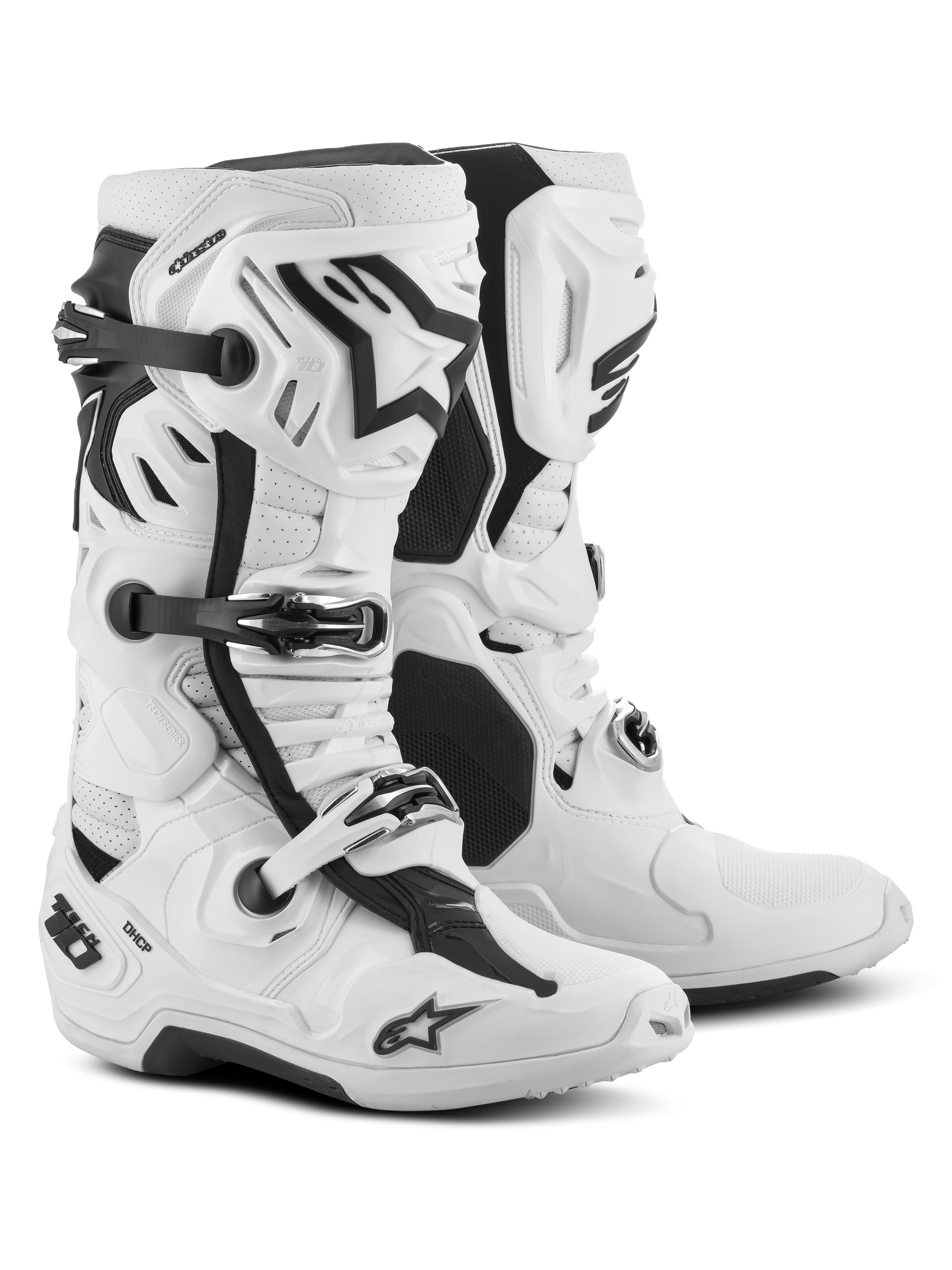 Tech 10 Supervented Boots - WHITE MOTOCROSS Boots Tech 10 Supervented Boots - WHITE MOTOCROSS Boots