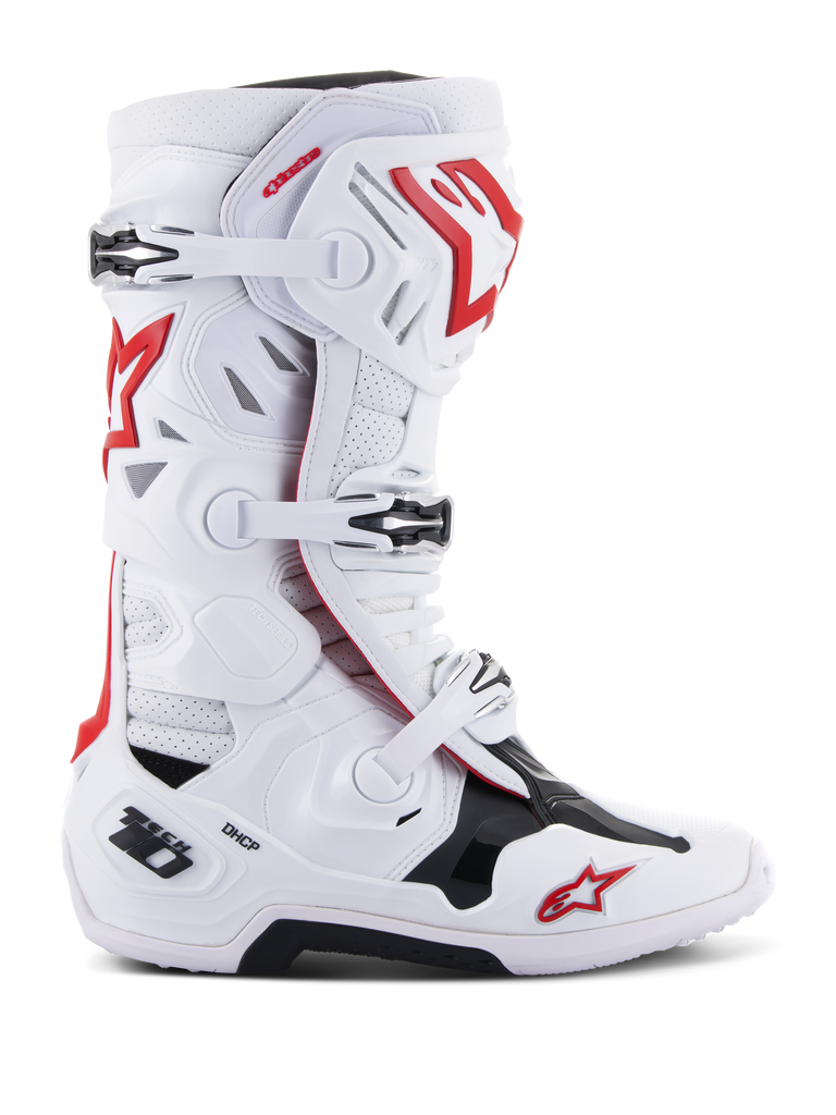 Tech 10 Supervented Boots - RED MOTOCROSS Boots Tech 10 Supervented Boots - RED MOTOCROSS Boots