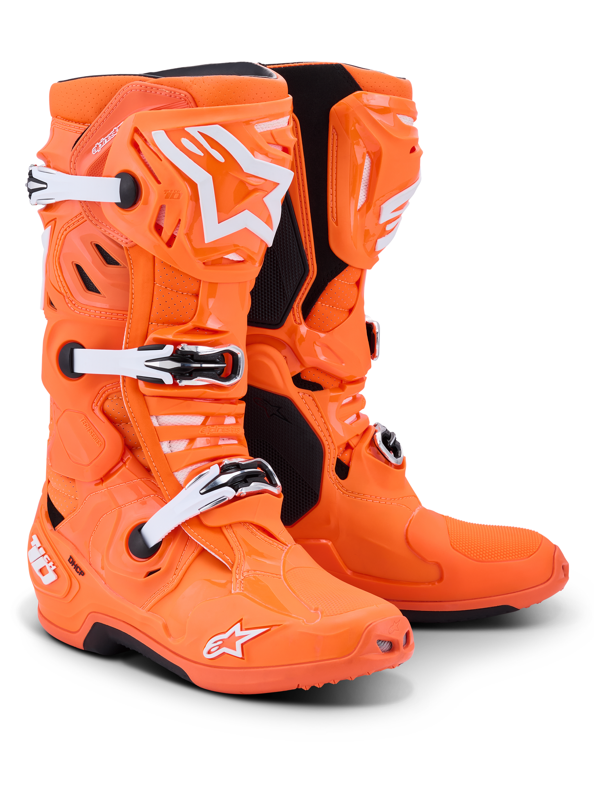 Tech 10 Supervented Boots - Orange MOTOCROSS Boots Tech 10 Supervented Boots - Orange MOTOCROSS Boots