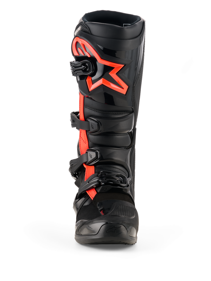 Alpinestars モトクロスブーツ　テック7　中古　サイズ9 Alpinestars Tech 7 Boots Black/Red FLUO Size 9 | eBay