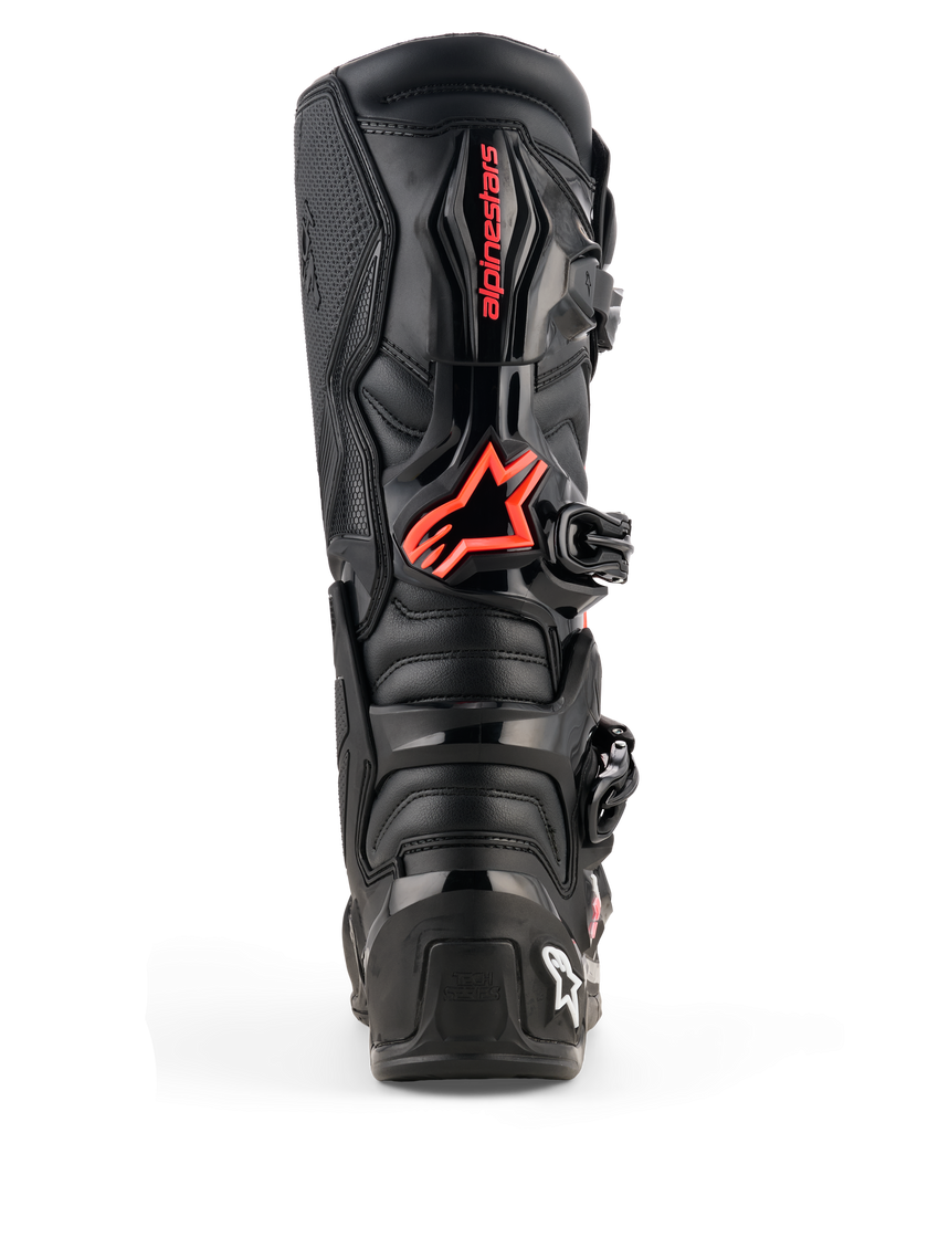 Alpinestars Tech 7 Boots Black/Red FLUO Size 9 | eBay