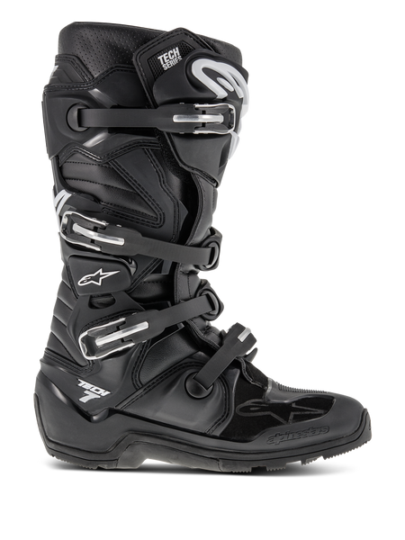 Alpinestars バイクブーツ オレンジ/黒TECH7 Tech 7 Boots - Black MOTOCROSS Boots | Alpinestars® Official