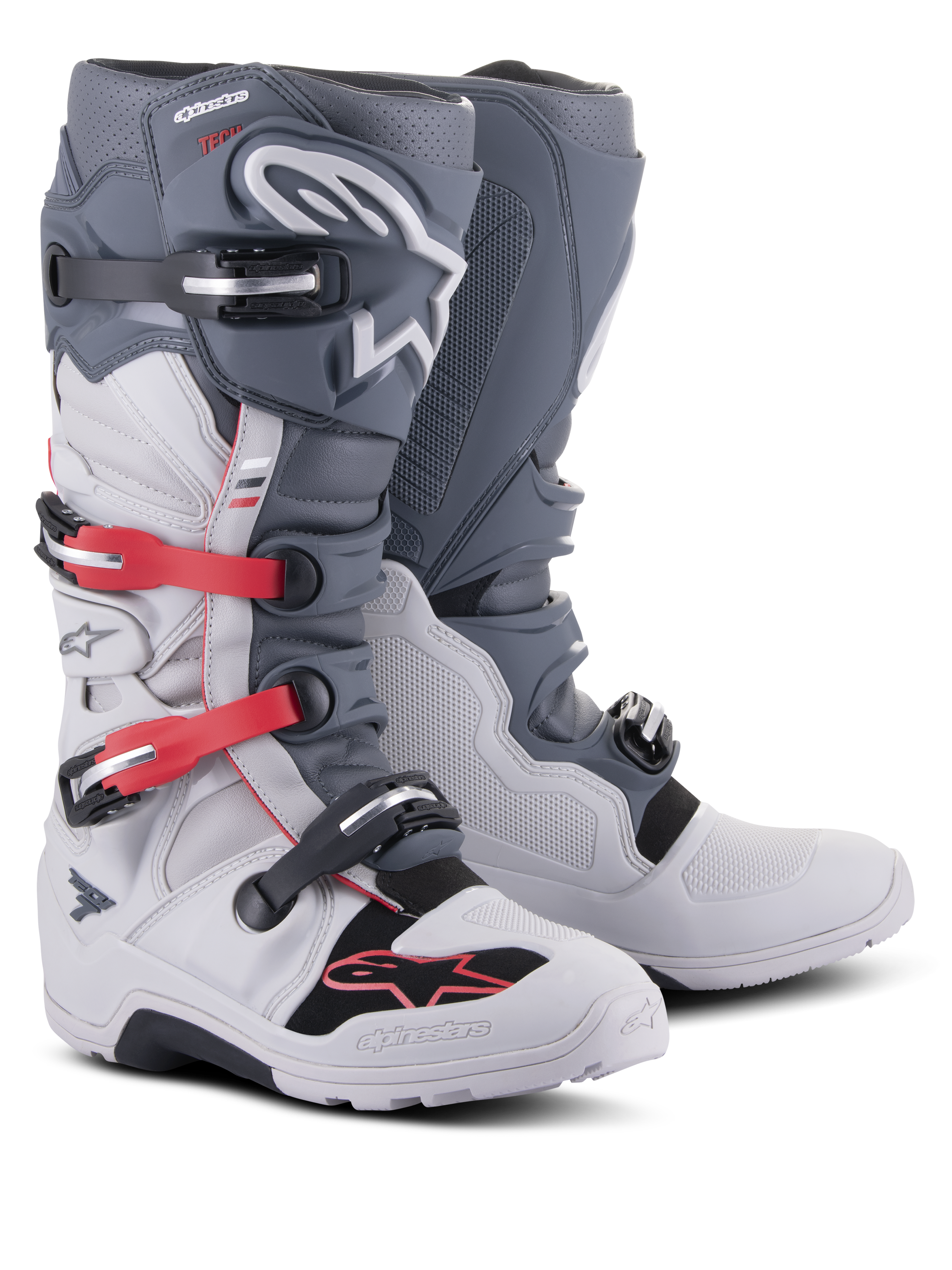 Tech 7 Enduro Boots - GRAY ENDURO Boots | Alpinestars