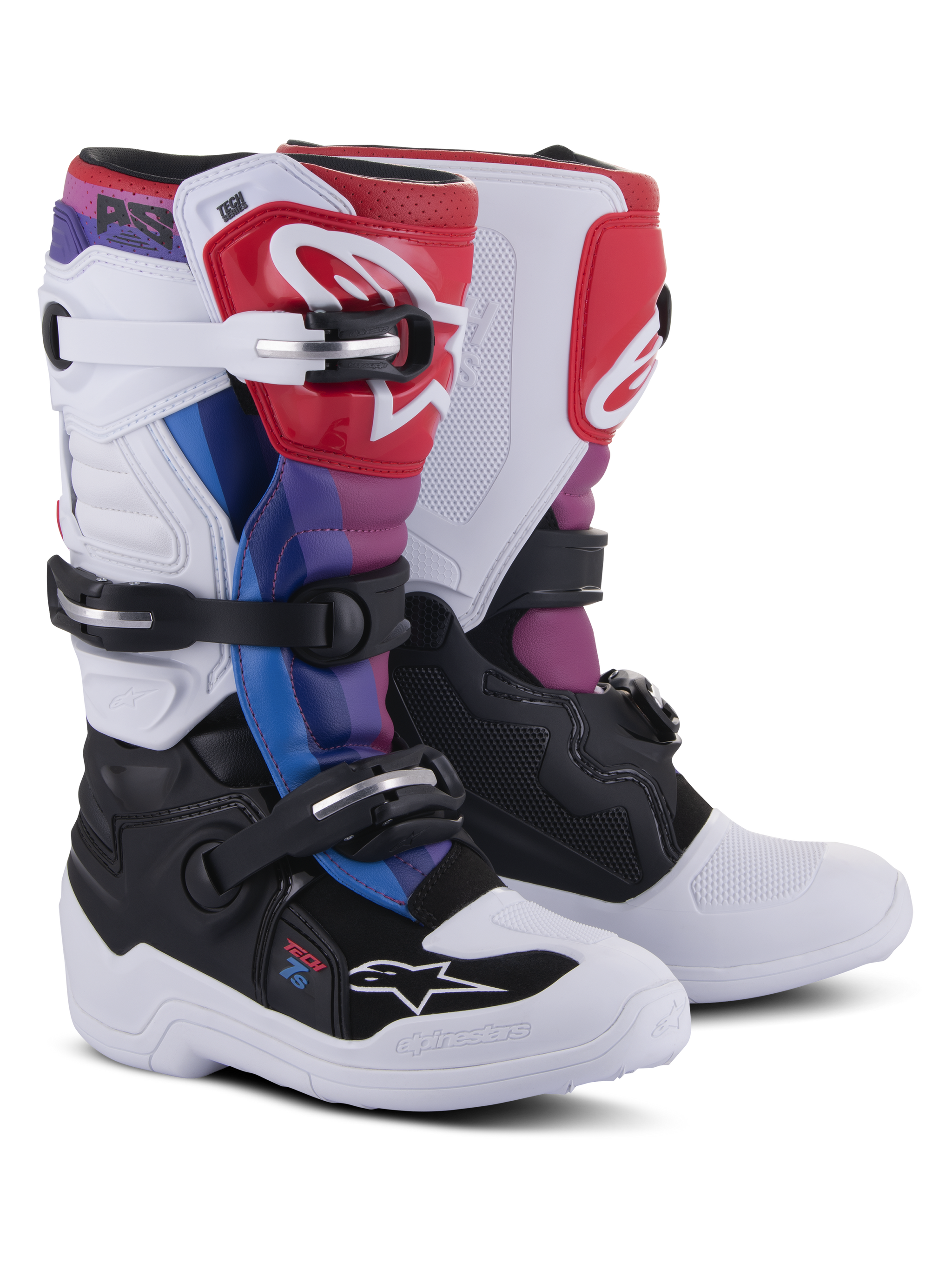 Alpinestars モトクロスブーツ 25cm テック7s TECH キッズ Youth Tech 7S Boots - BLACK MOTOCROSS Boots | Alpinestars