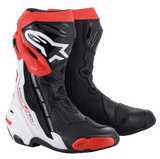 Alpinestars Supertech R ホワイト/ブラック/25.5cm Supertech R Boots - BLACK RACING/SPORT Boots | Alpinestars