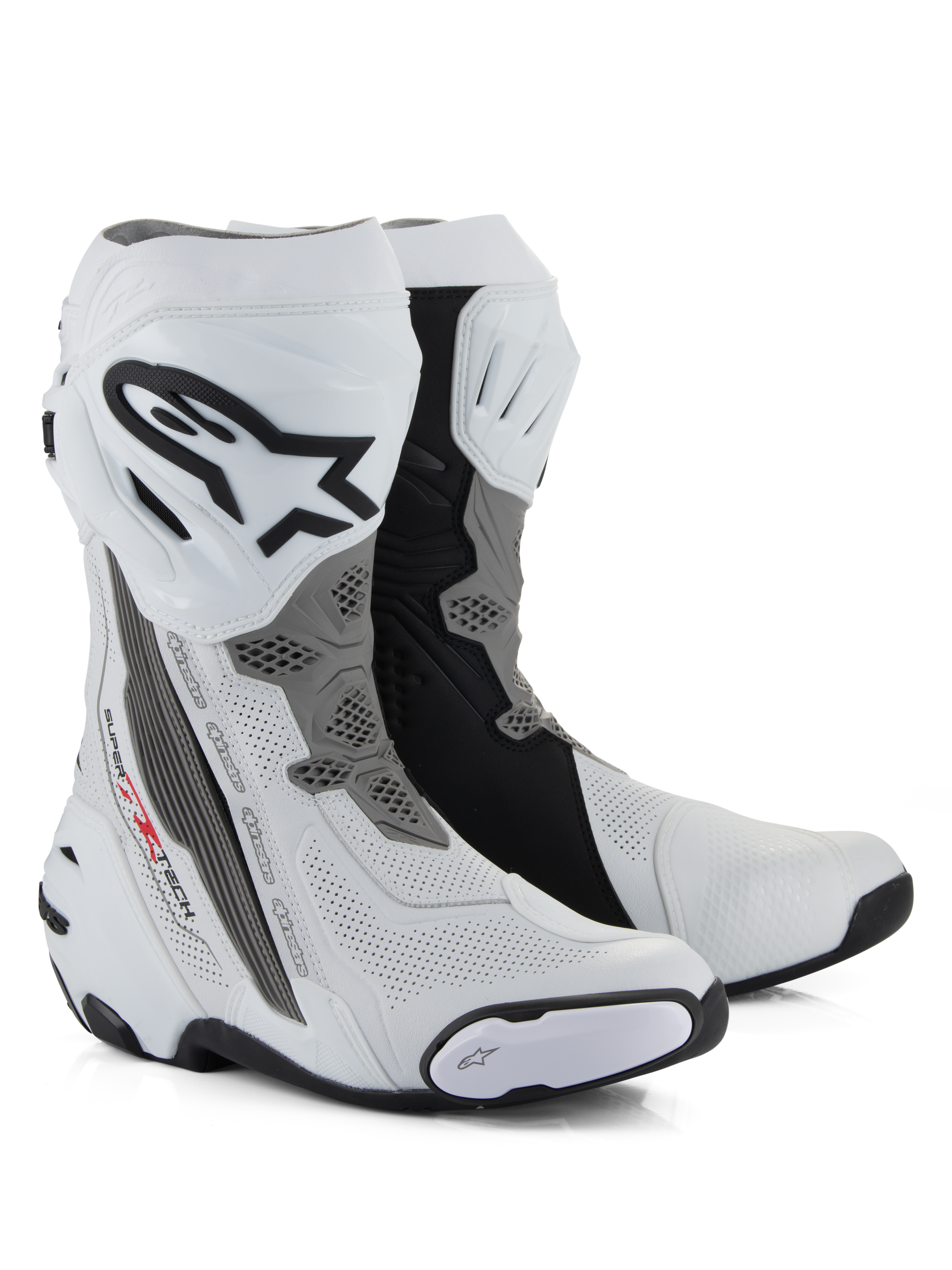 Alpinestars SupertechR サイズ43 ホワイト Supertech R Vented - Motorcycle Boots | Alpinestars®