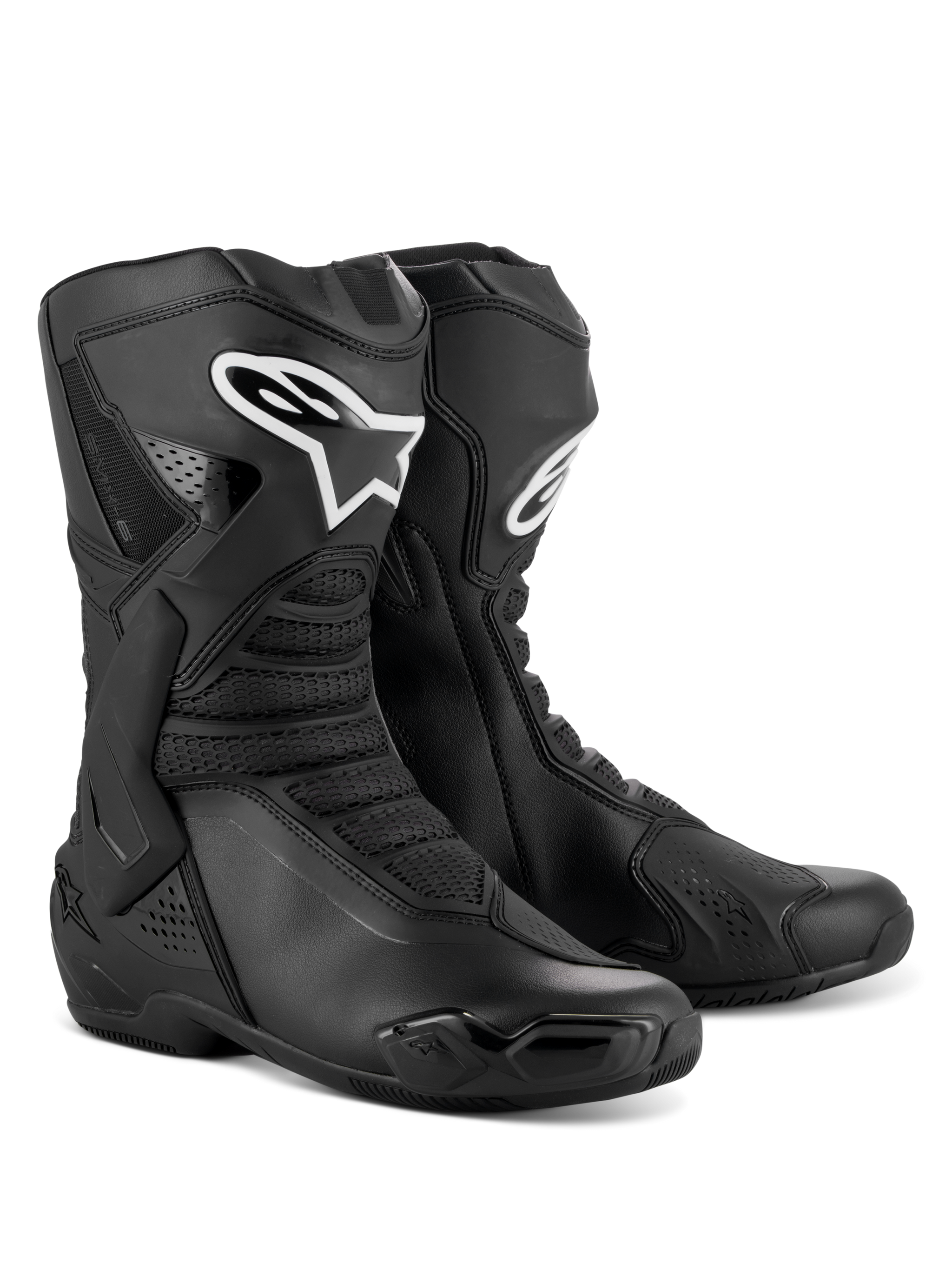 Alpinestars SMX-6 v3 アルパインスターズ バイクブーツ SMX-6 V3 Boots - Black RACING/SPORT Boots | Alpinestars