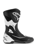 SMX S - Black White Motorcycle Boots | Alpinestars® SMX S - Black White Motorcycle Boots | Alpinestars®