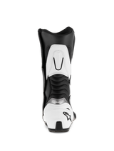 SMX S - Black White Motorcycle Boots | Alpinestars®