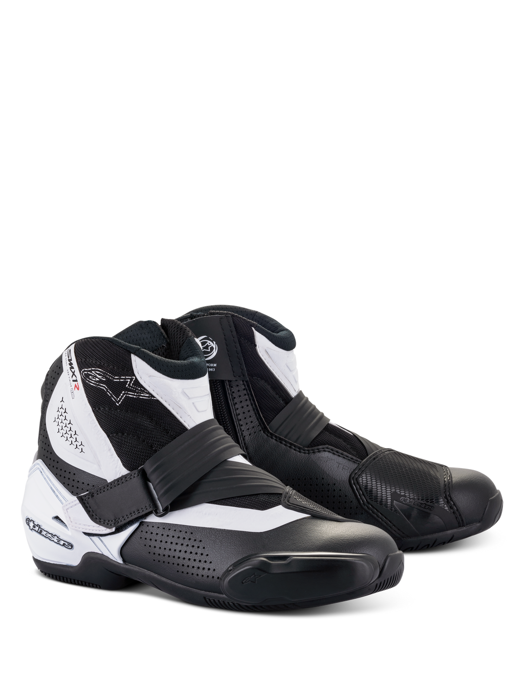 SMX-1 R V2 Vented - Black Motorcycle Boots | Alpinestars® SMX-1 R V2 Vented - Black Motorcycle Boots | Alpinestars®