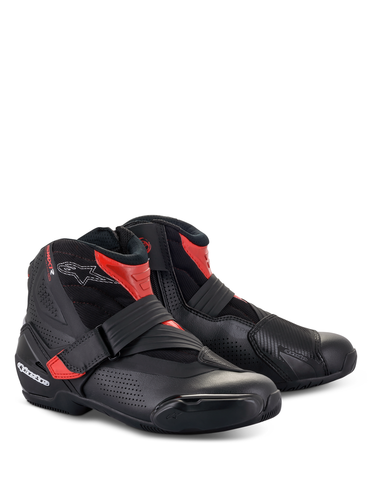 SMX-1 R V2 Vented - Black Motorcycle Boots | Alpinestars® SMX-1 R V2 Vented - Black Motorcycle Boots | Alpinestars®