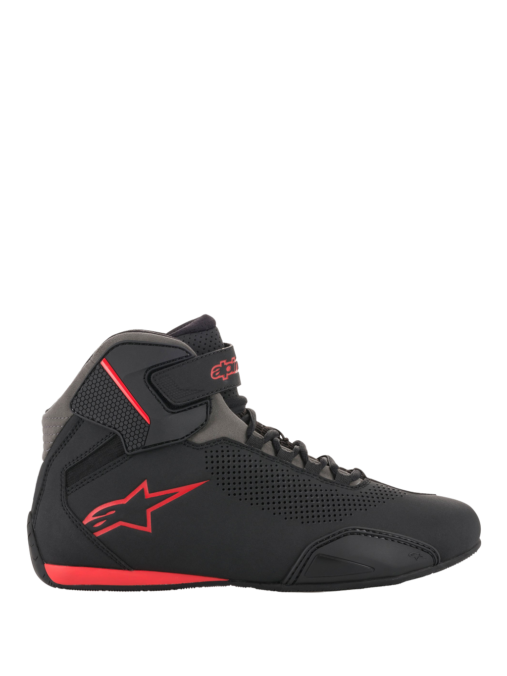 Sektor Vented - Black Motorcycle Shoes | Alpinestars®