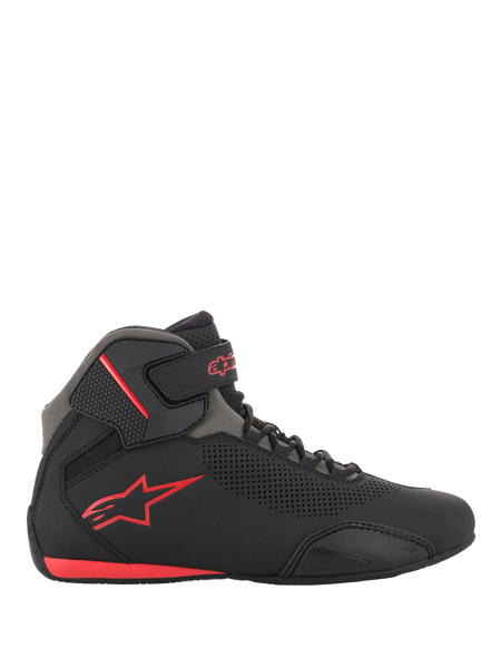 Sektor Vented - Black Motorcycle Shoes | Alpinestars®