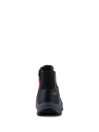 Alpinestars Speedforce XR Shoes, Black and Red motorcycle riding shoes with high-cut ankle support and urban contemporary style.