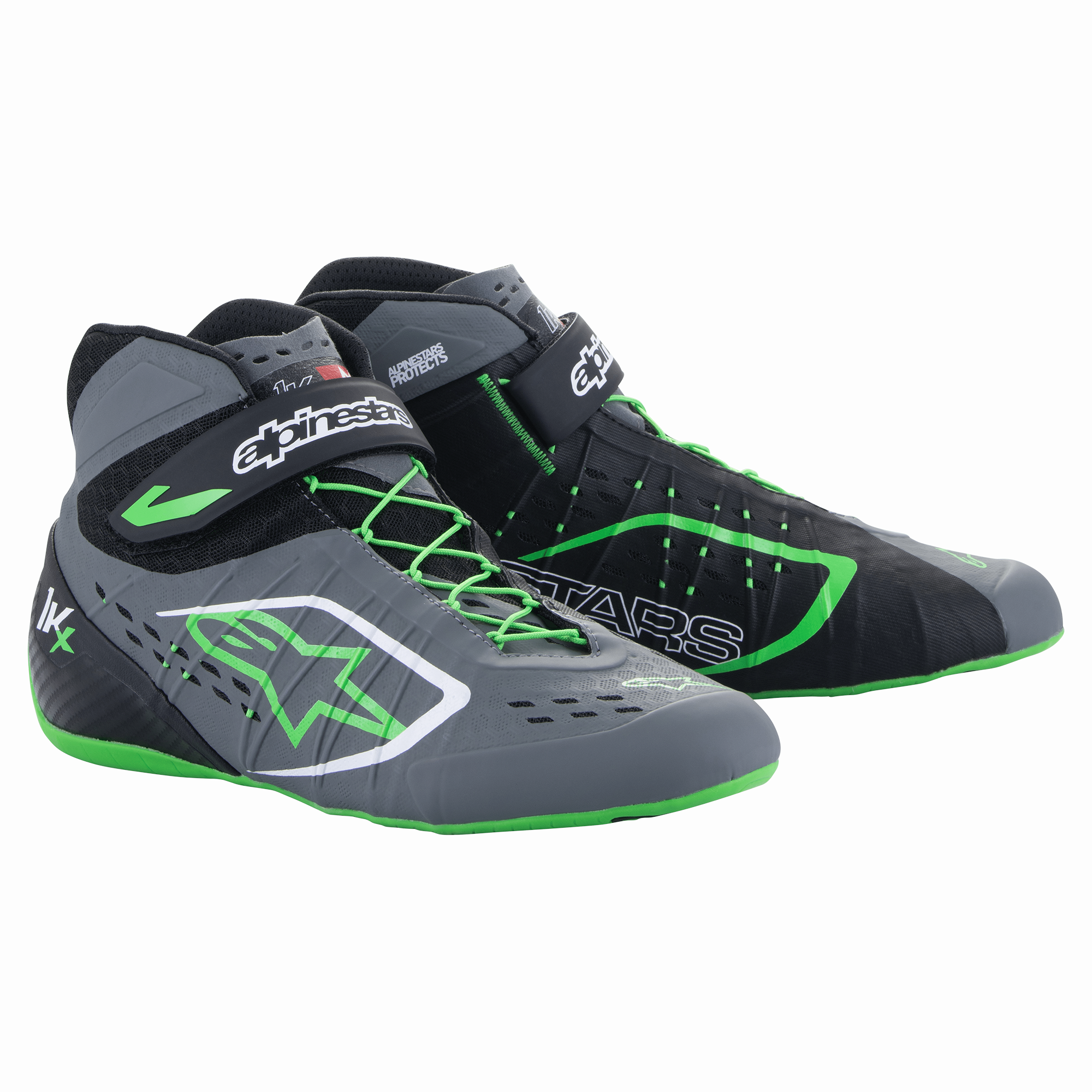 Alpinestars バイク用靴 黒/青/緑 2712123-1116-fr_tech-1-kx-v2-