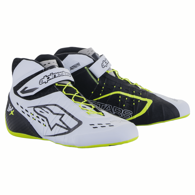 アルパインスターズ TECH1-KX V2レーシングシューズ カート用 Tech-1 KX V2 Shoes - BLACK KARTING Footwear | Alpinestars