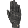 Crazy Eight - Black Motorcycle Gloves