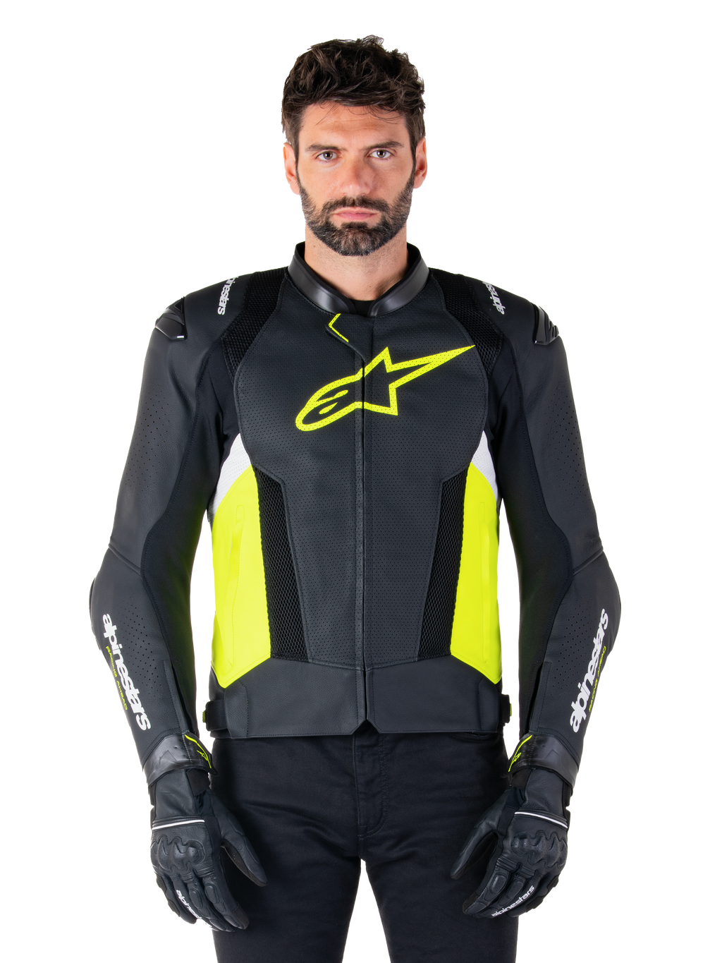 Yellow Alpinestars Missile Blouson Alpinestars Missile V3 Airflow