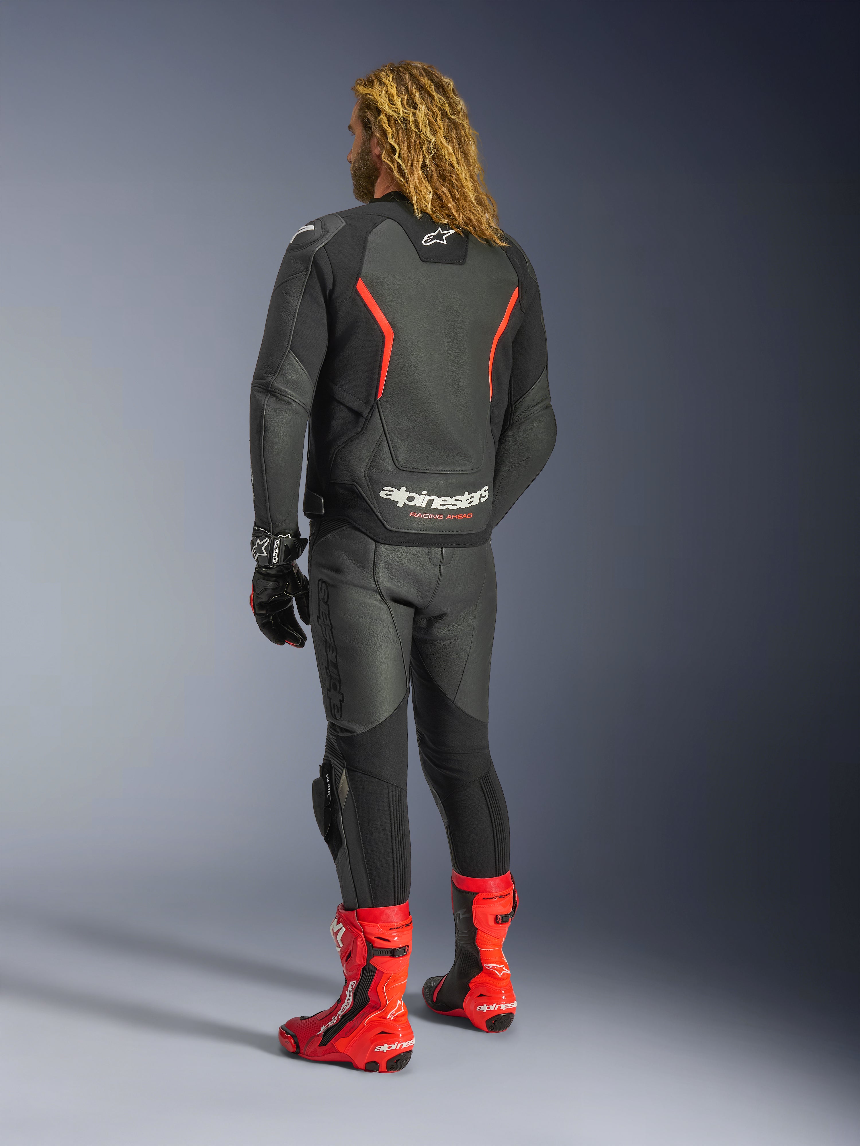 GP Force V2 Leather - Motorcycle Jacket | Alpinestars®