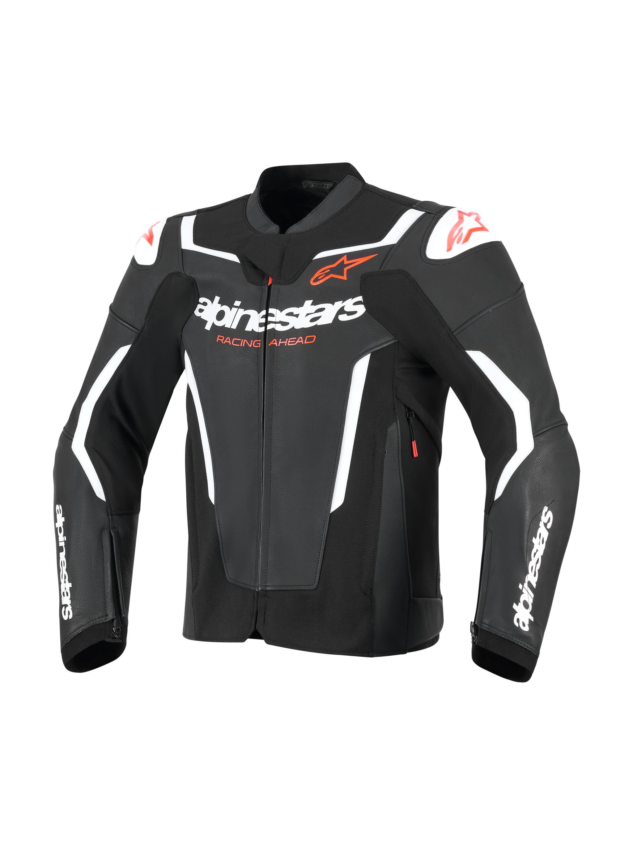 バイクウェア・装備 alpinestars GP FORCE LEATHER JACKET GP Force Leather Jacket - BLACK RACING/SPORT Jackets