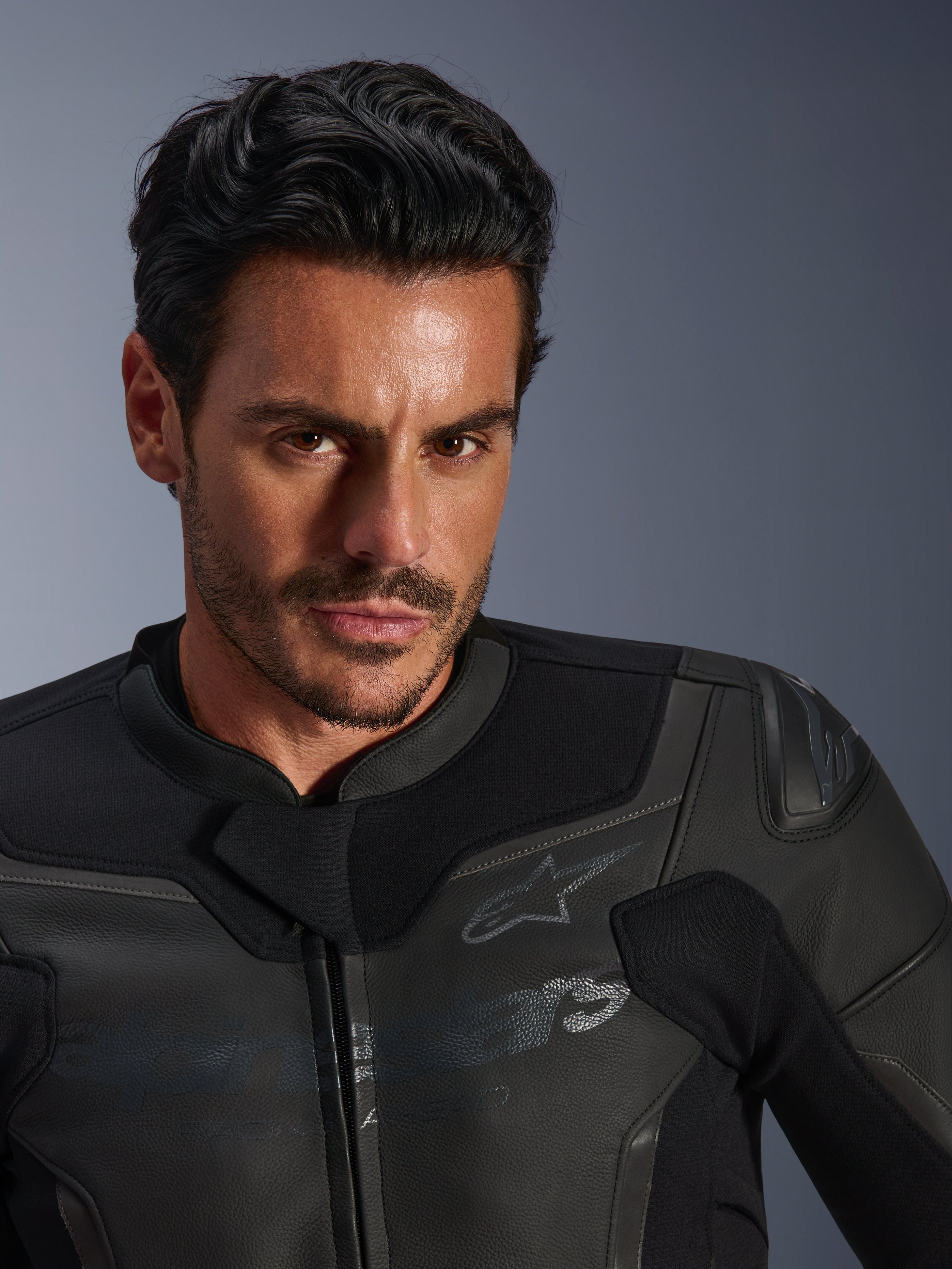 GP Force V2 Leather - Motorcycle Jacket | Alpinestars®