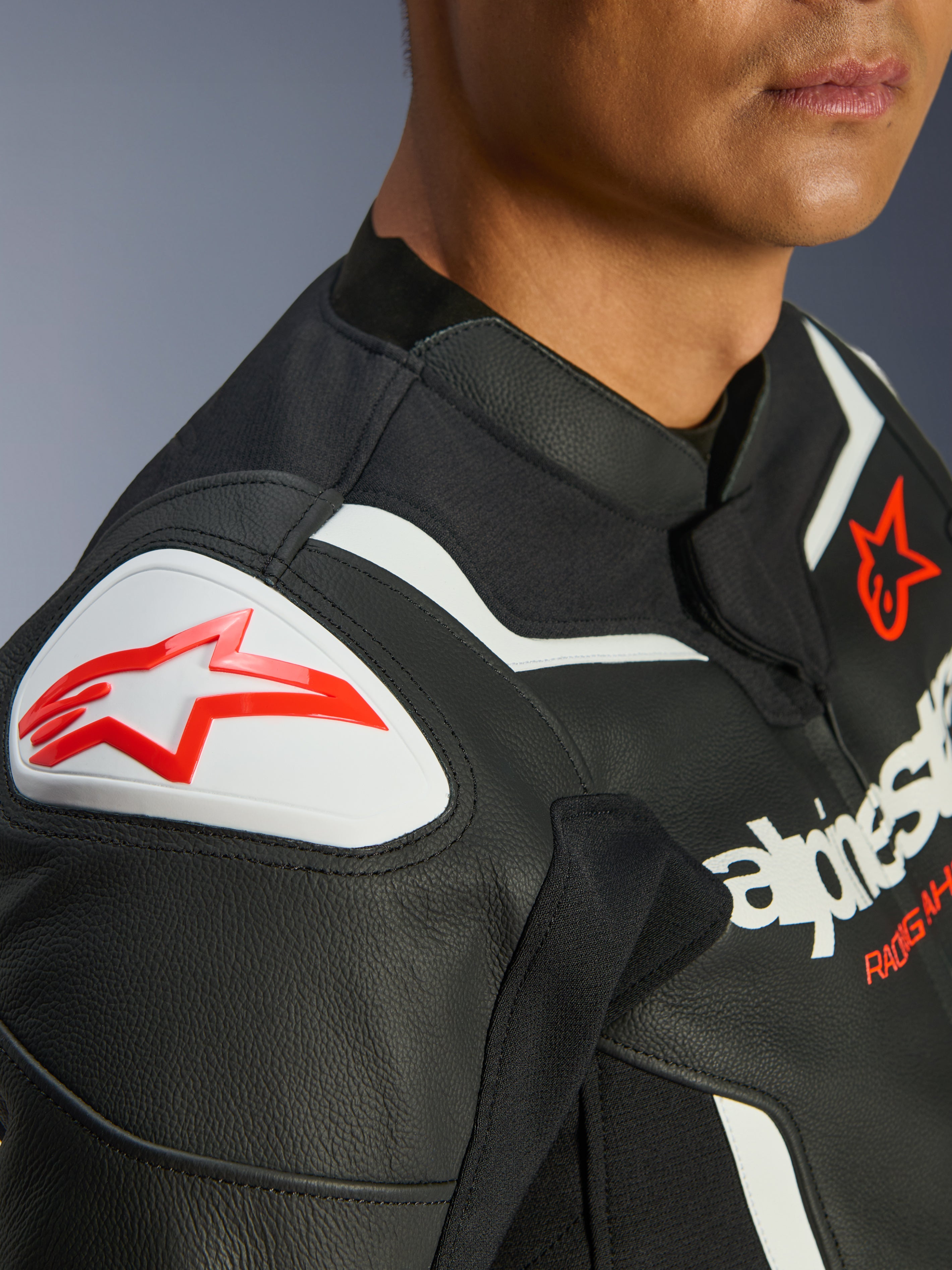 バイクウェア・装備 alpinestars GP FORCE LEATHER JACKET GP Force V2 Leather Jacket - Black RACING/SPORT Jackets