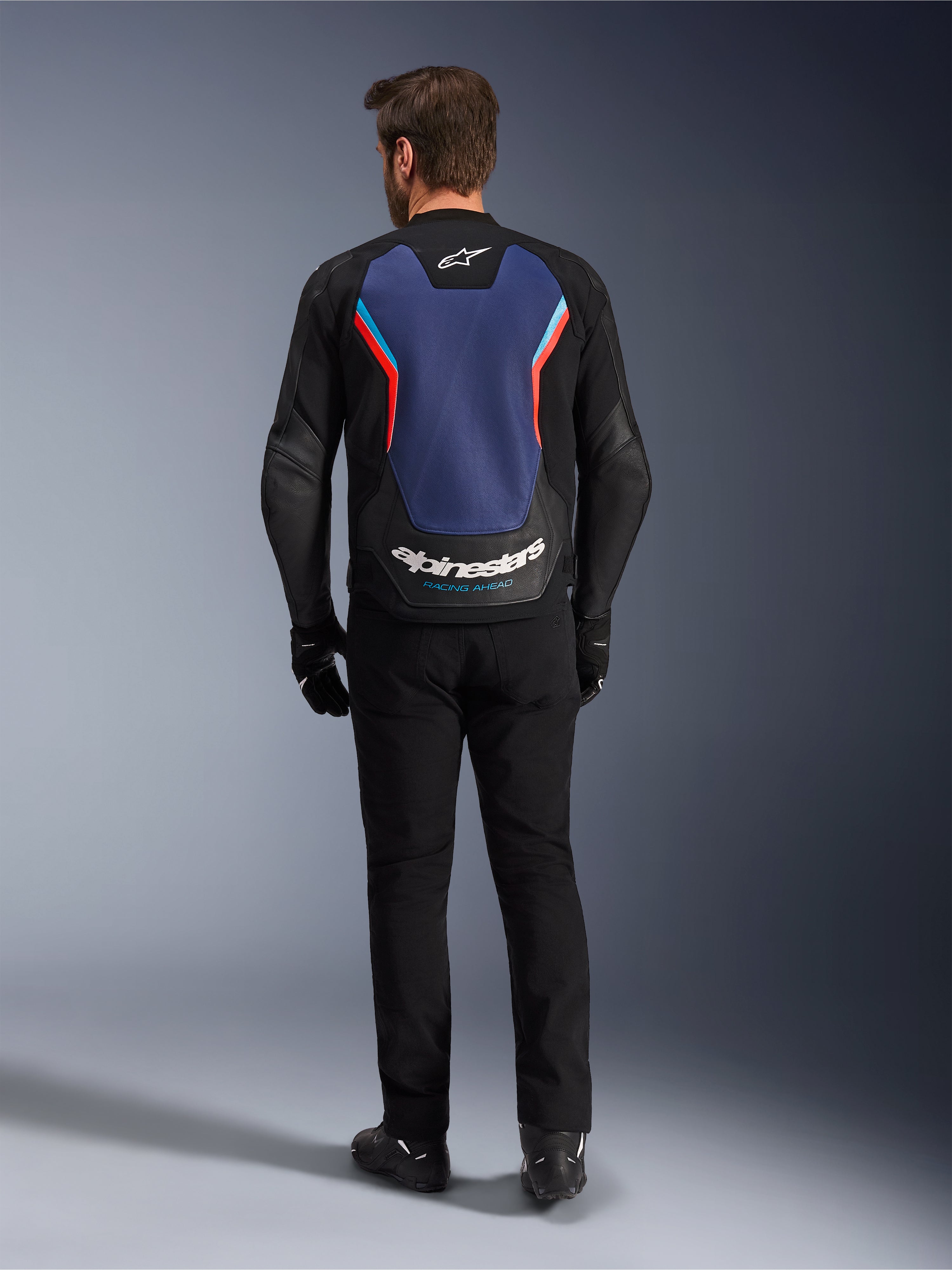 GP Force V2 Leather Jacket | Alpinestars
