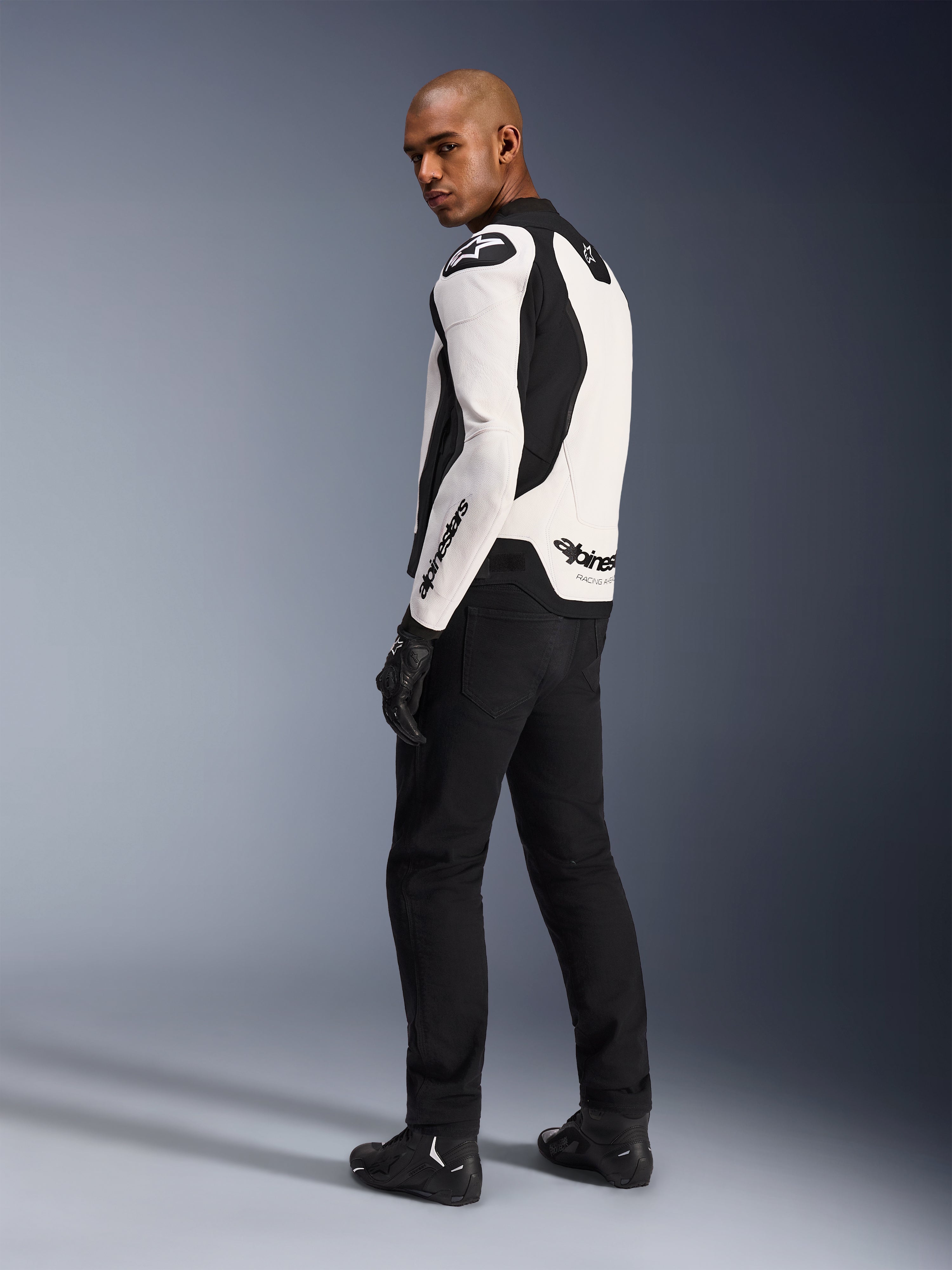 GP Force V2 Leather Jacket | Alpinestars