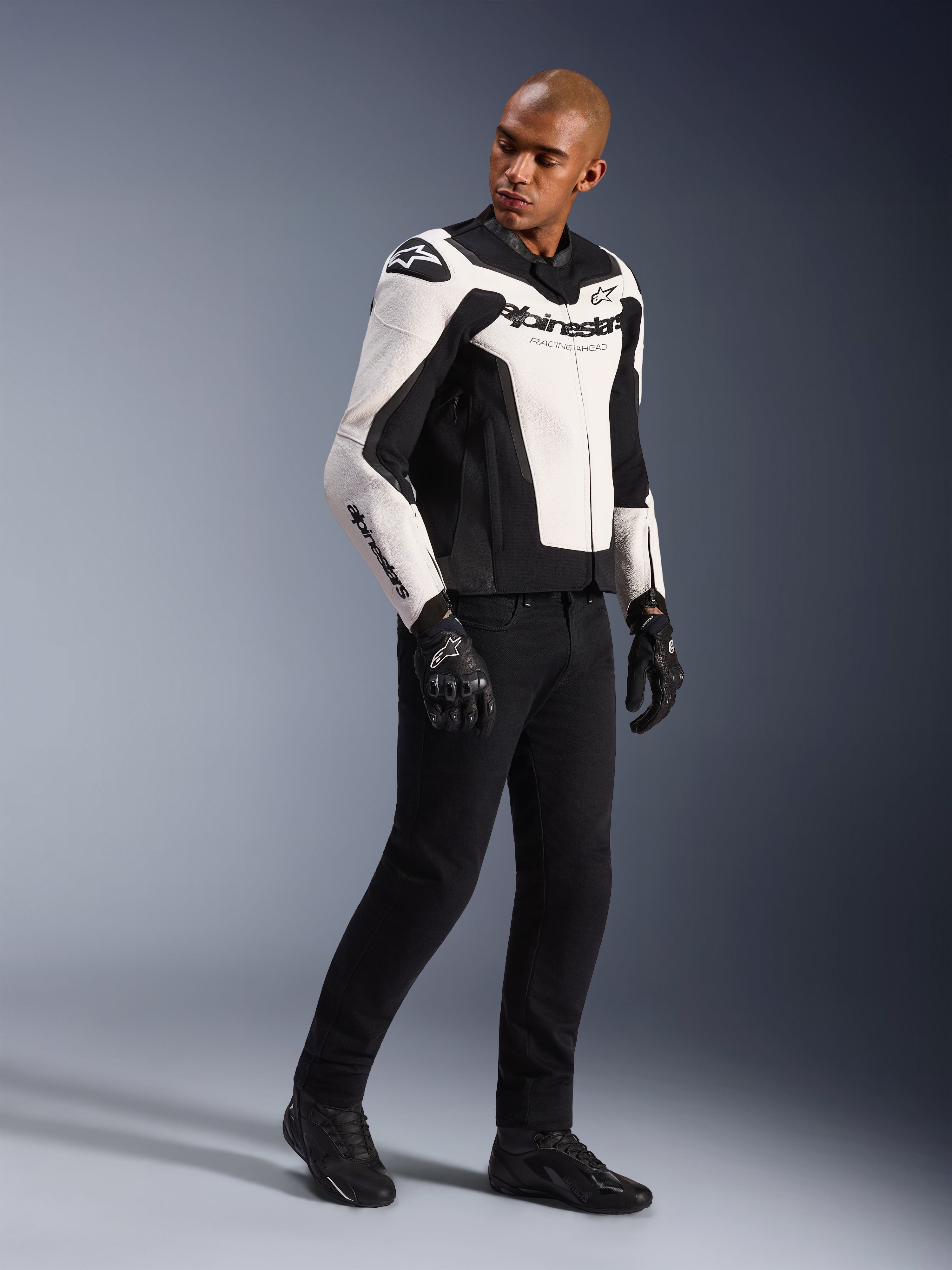 GP Force V2 Leather Jacket | Alpinestars
