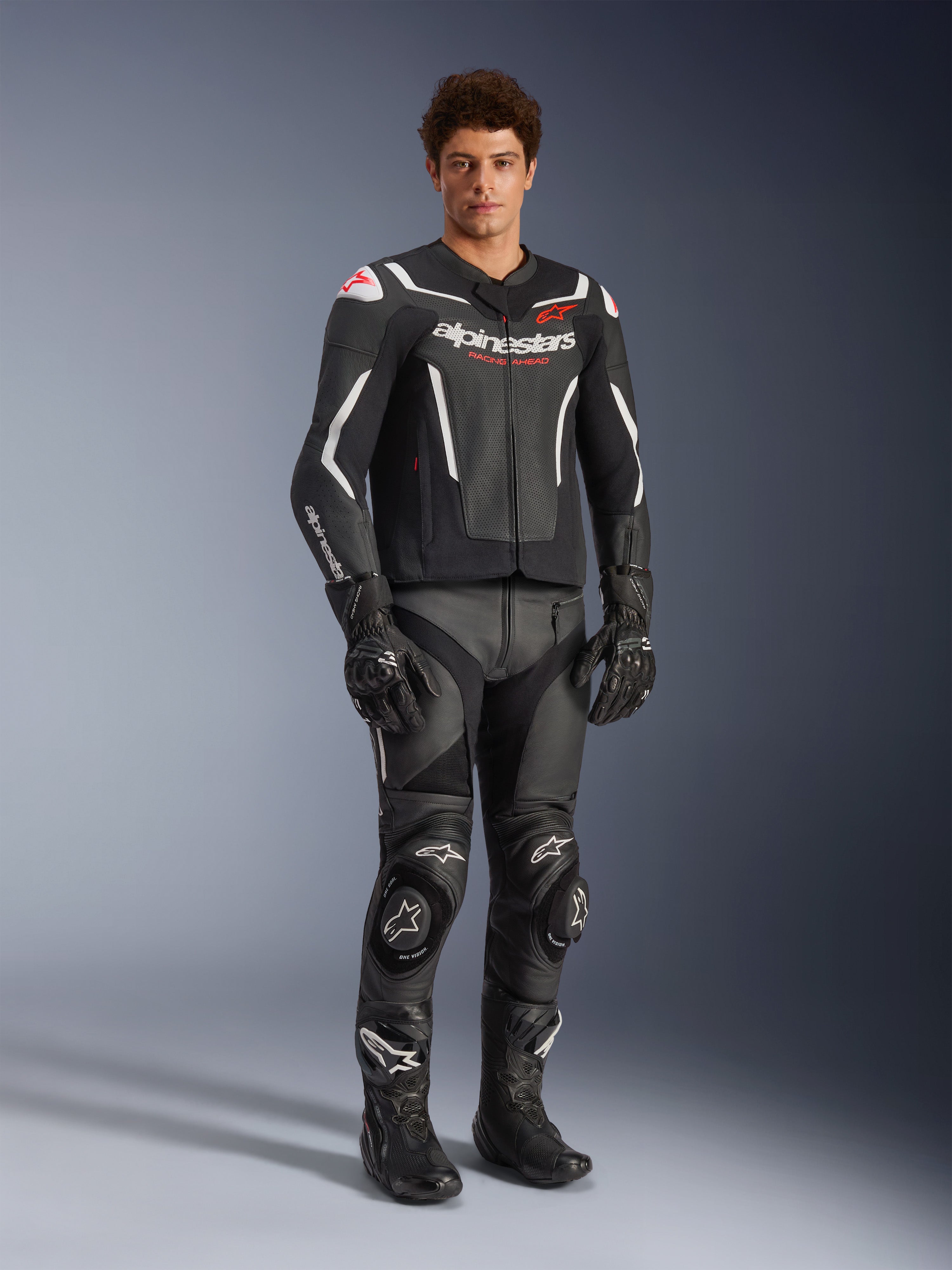GP Force V2 Air Leather - Motorcycle Jacket | Alpinestars®