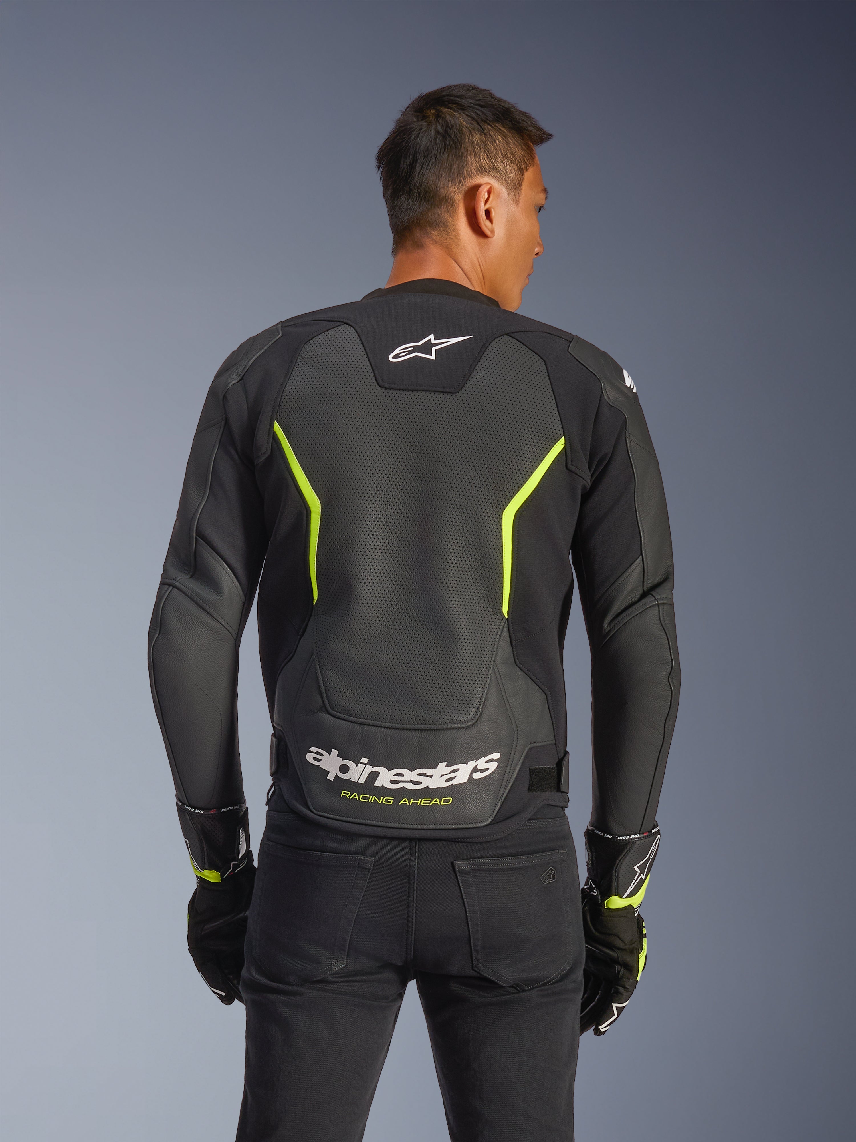 GP Force V2 Air Leather - Motorcycle Jacket | Alpinestars®