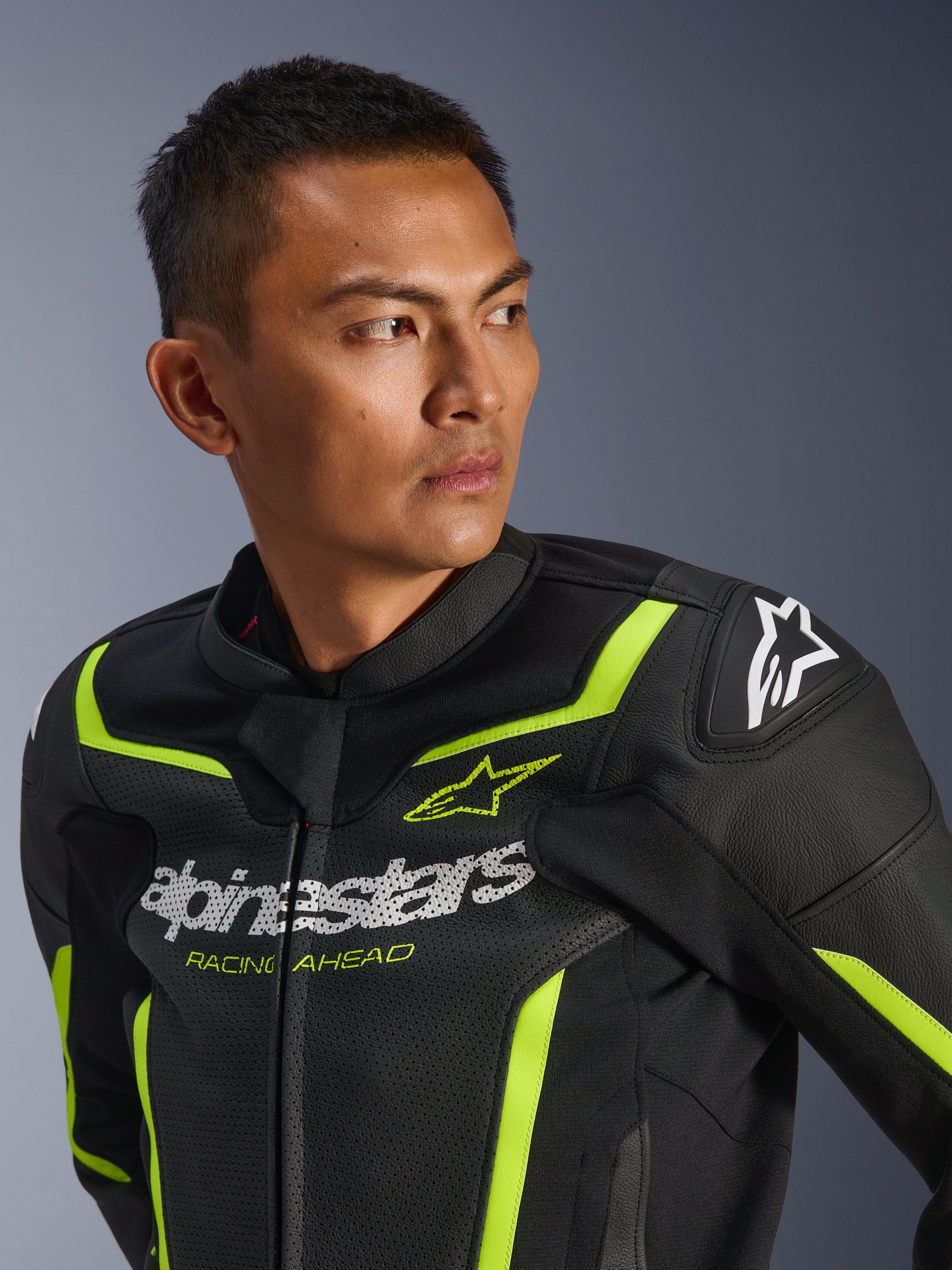 GP Force V2 Air Leather - Motorcycle Jacket | Alpinestars®