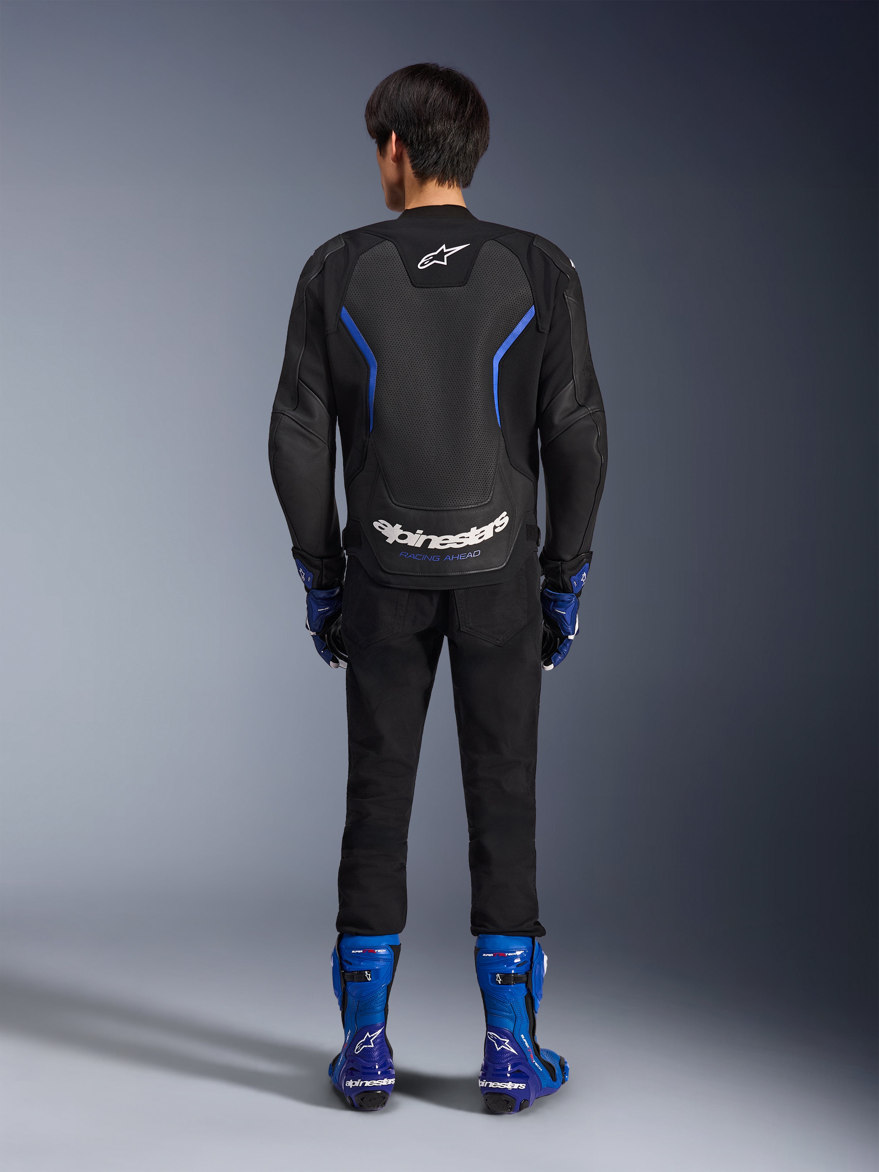 GP Force V2 Leather Airflow Jacket | Alpinestars