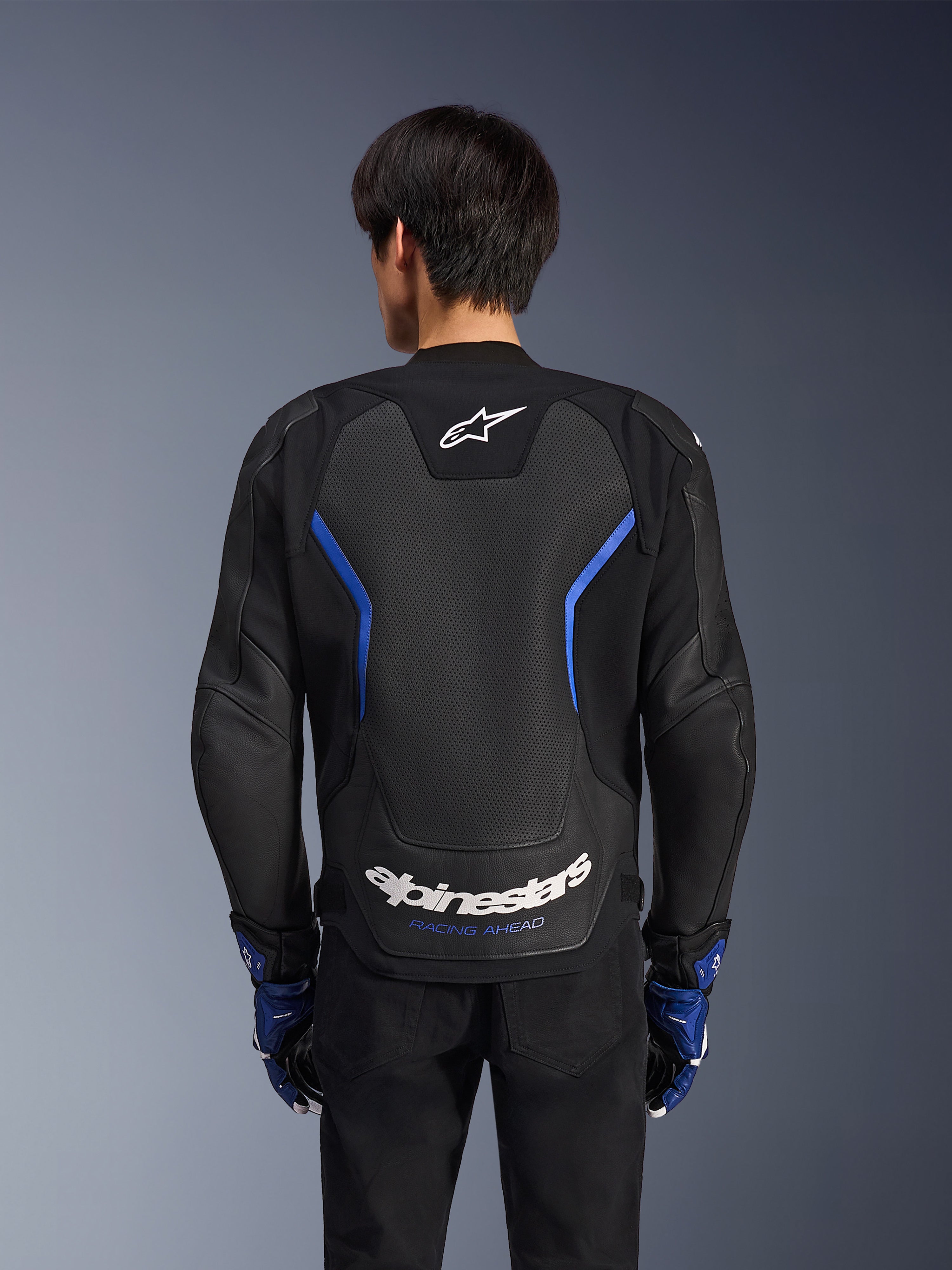 GP Force V2 Leather Airflow Jacket | Alpinestars