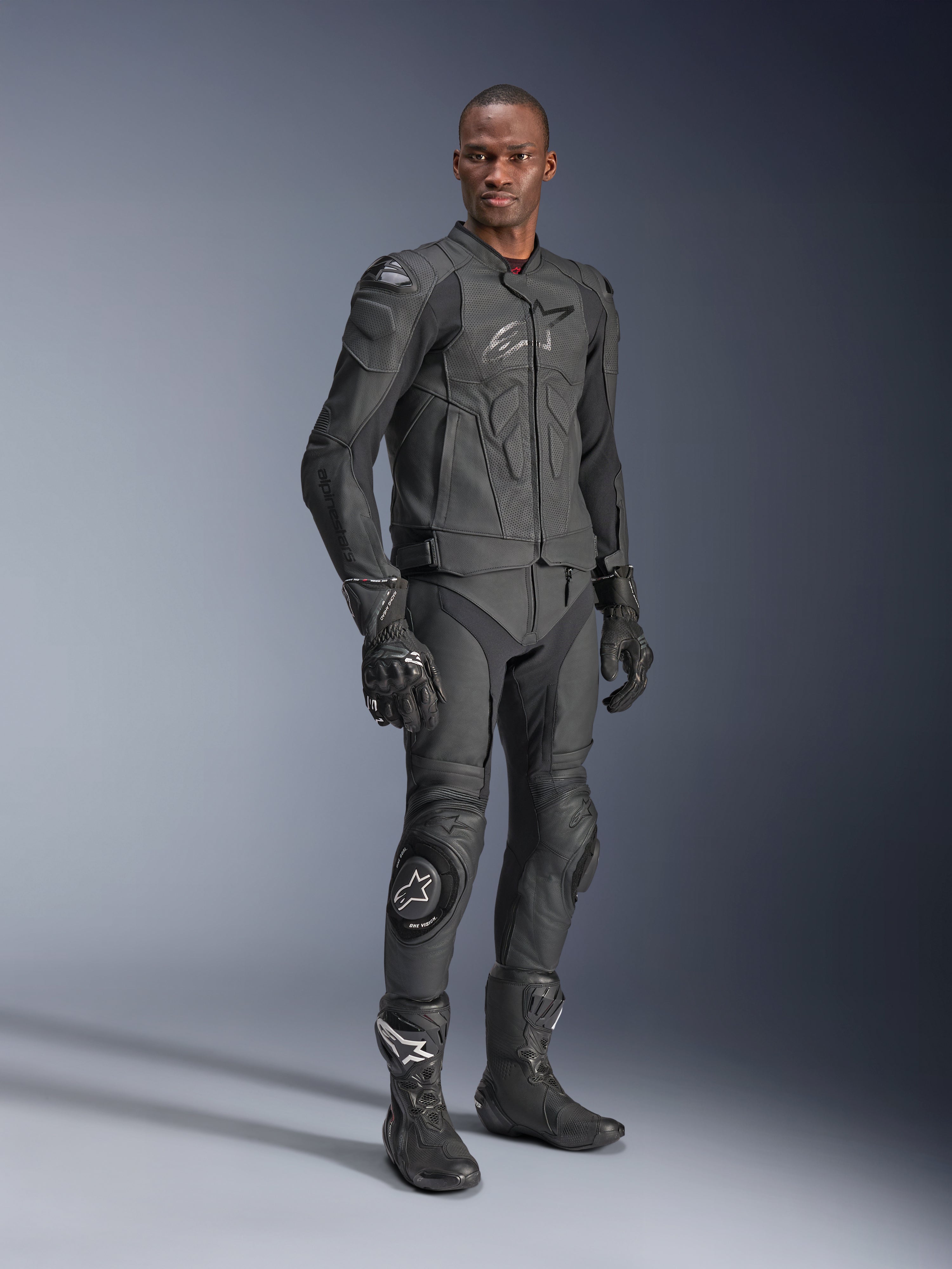 Dusk Airflow Leather - Motorcycle Jacket | Alpinestars®