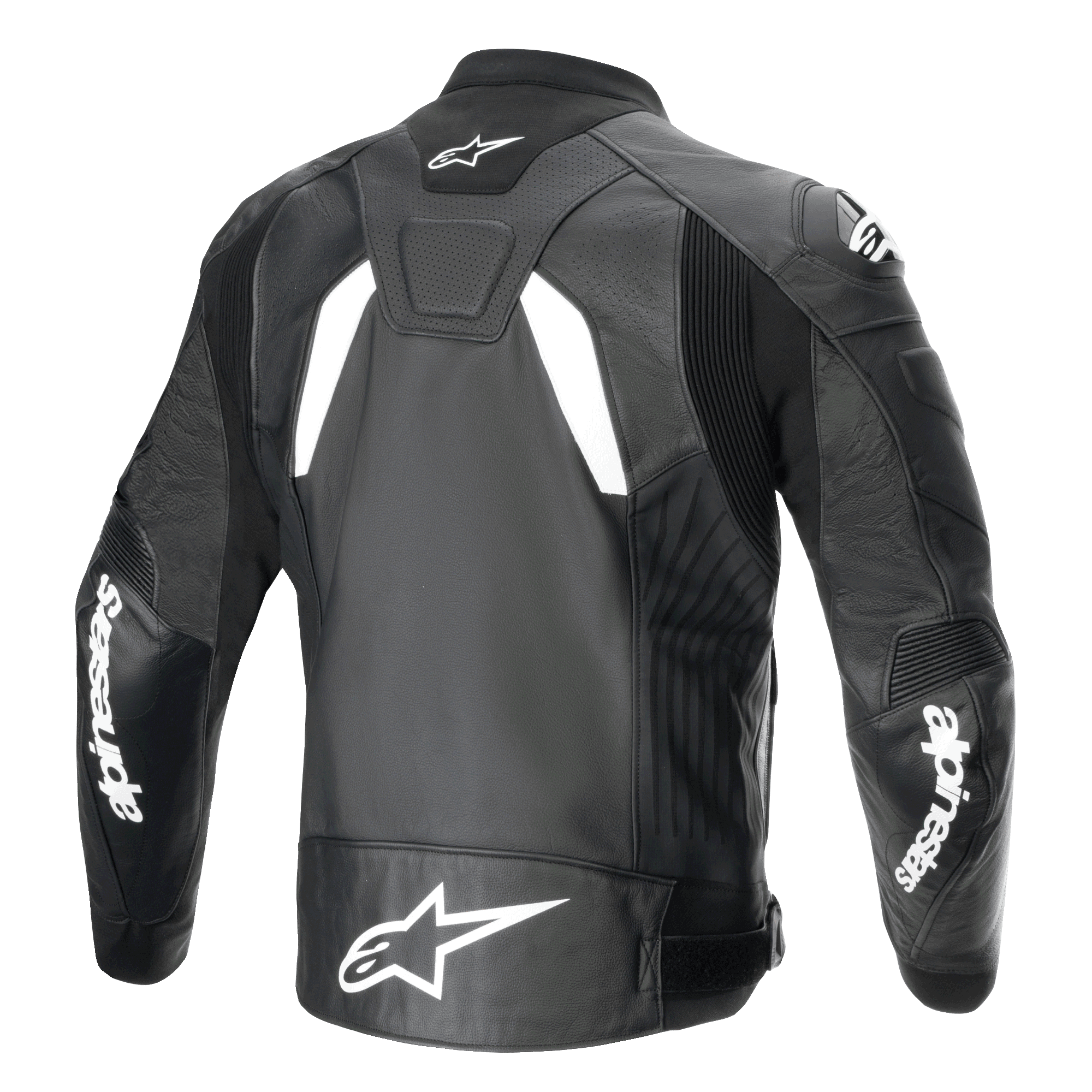 Alpinestars GP Plus R V4 Airflow Leather Jacket Black White 60