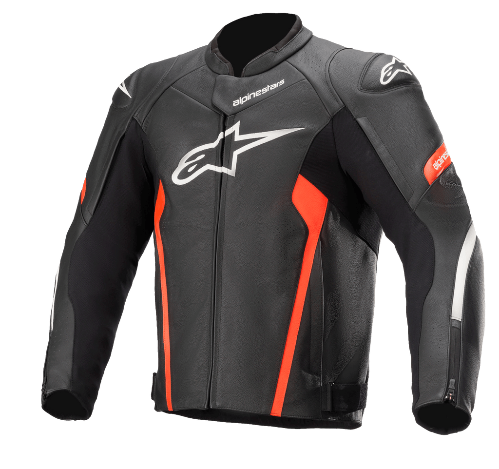 Faster V2 Leather Jacket - Motorcycle Jacket | Alpinestars® Faster V2 Leather Jacket - Motorcycle Jacket | Alpinestars®