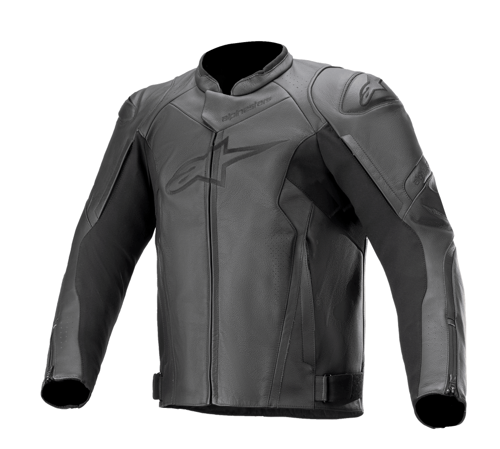 Faster V2 Leather Jacket - BLACK RACING/SPORT Leather Faster V2 Leather Jacket - BLACK RACING/SPORT Leather