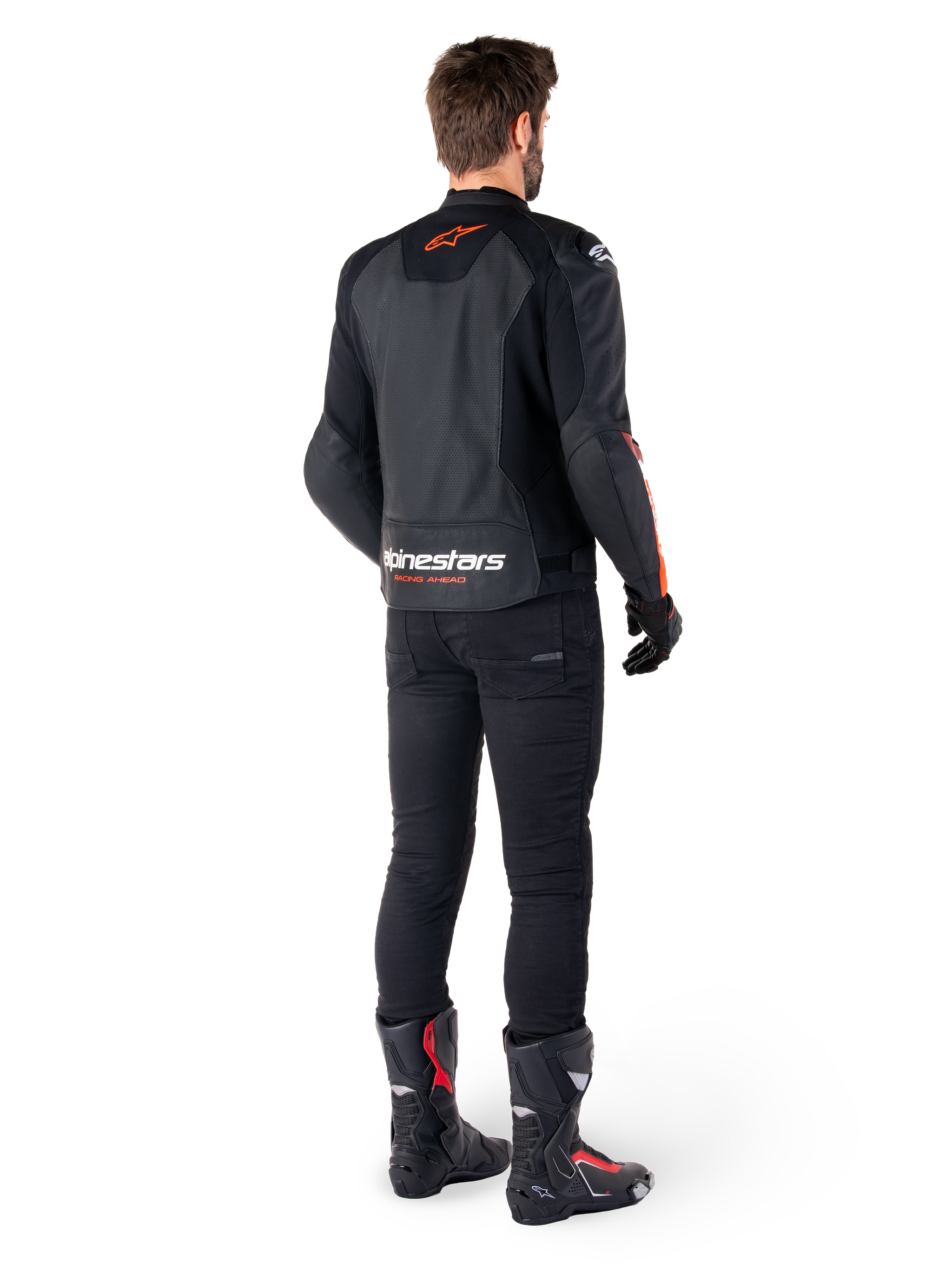 Faster V3 Airflow Leather - Motorcycle Jacket | Alpinestars® Faster V3 Airflow Leather - Motorcycle Jacket | Alpinestars®